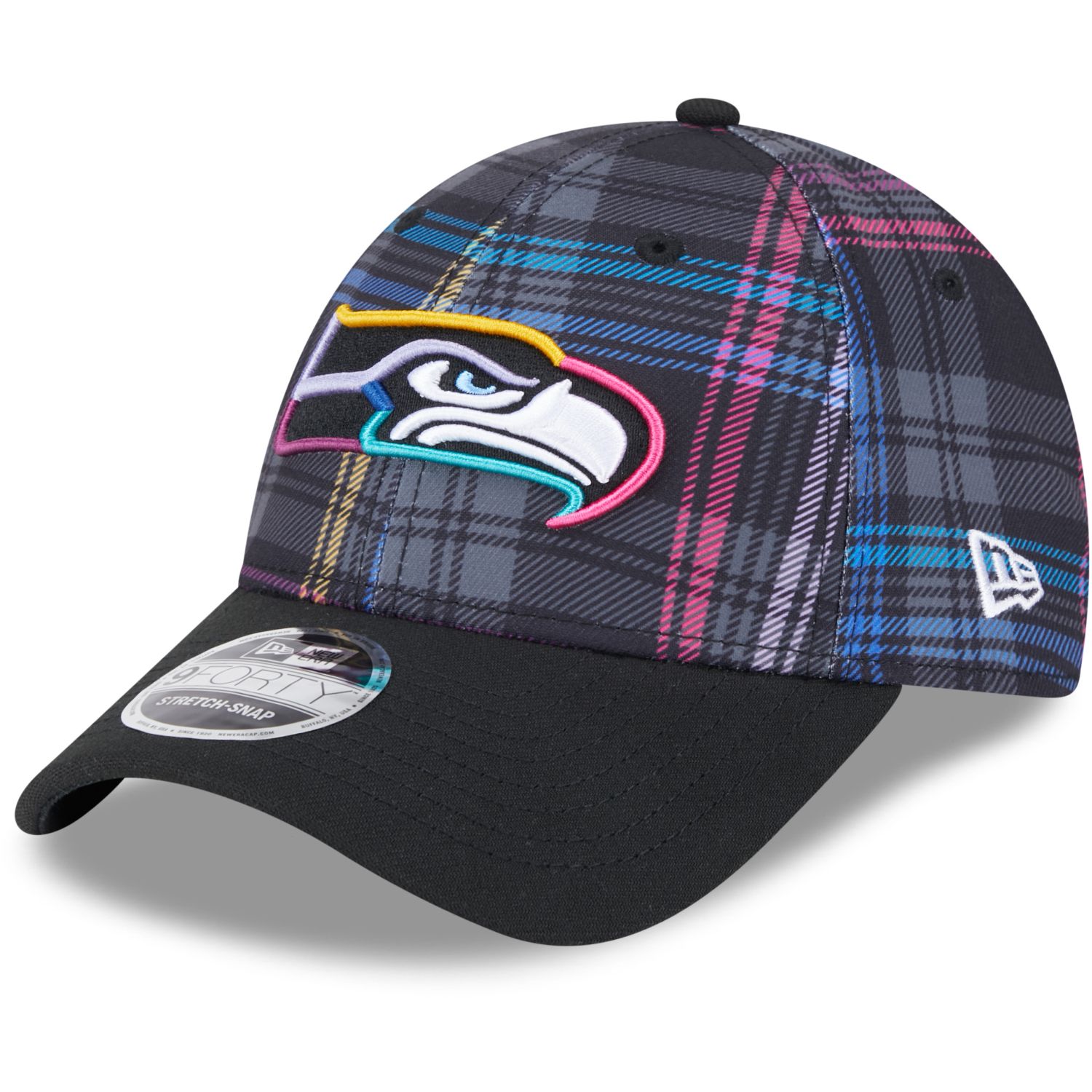 Seattle Seahawks CRUCIAL CATCH New Era 9FORTY Snapback Cap