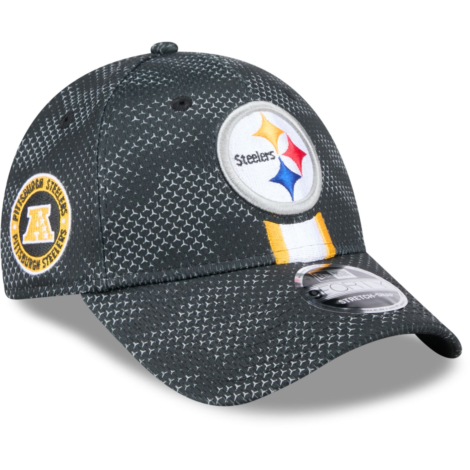 New Era 9Forty Stretch Cap SIDELINE Pittsburgh Steelers