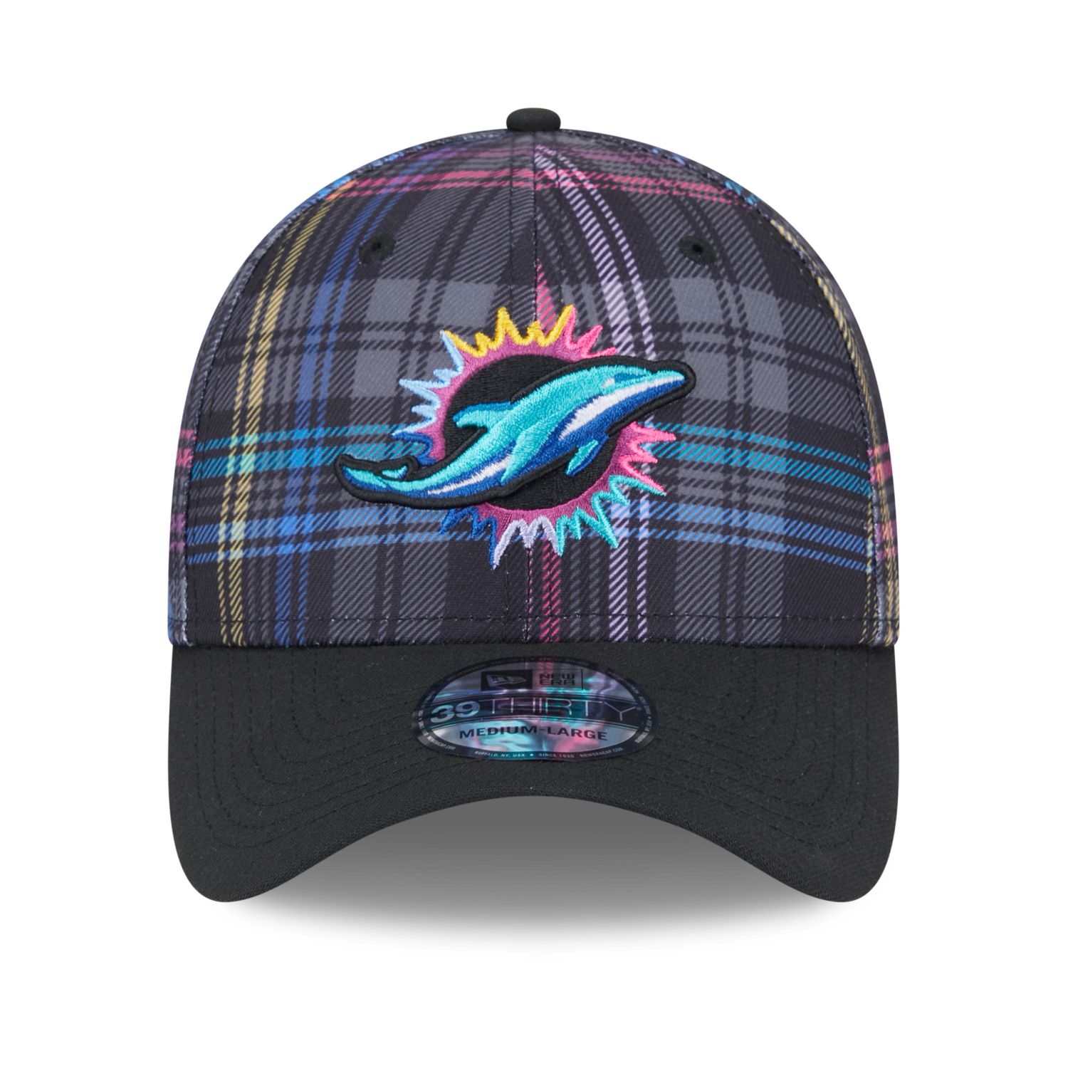 New Era 39Thirty Cap - CRUCIAL CATCH Miami Dolphins