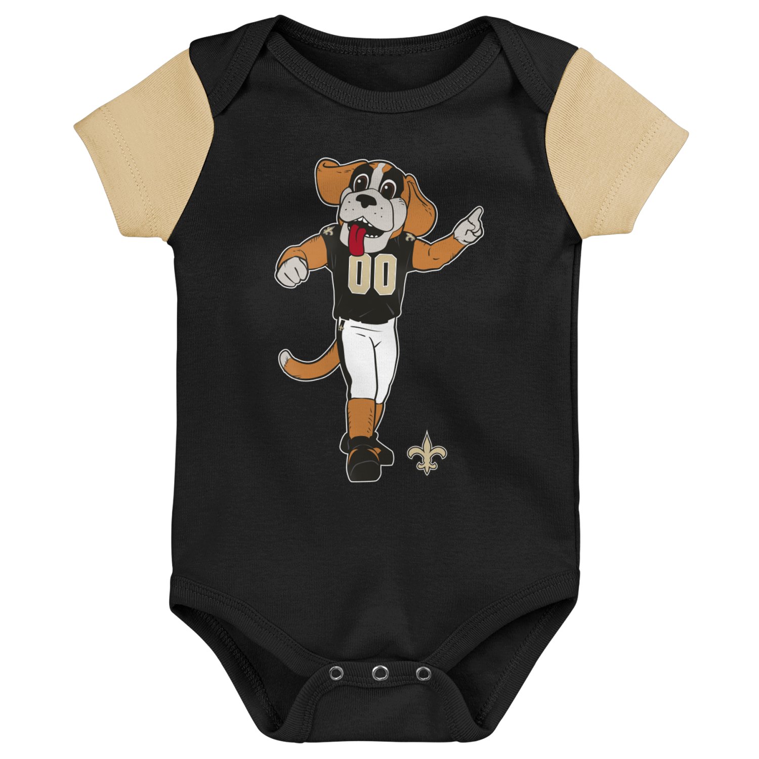 Outerstuff Baby Mascot Bootie Set New Orleans Saints