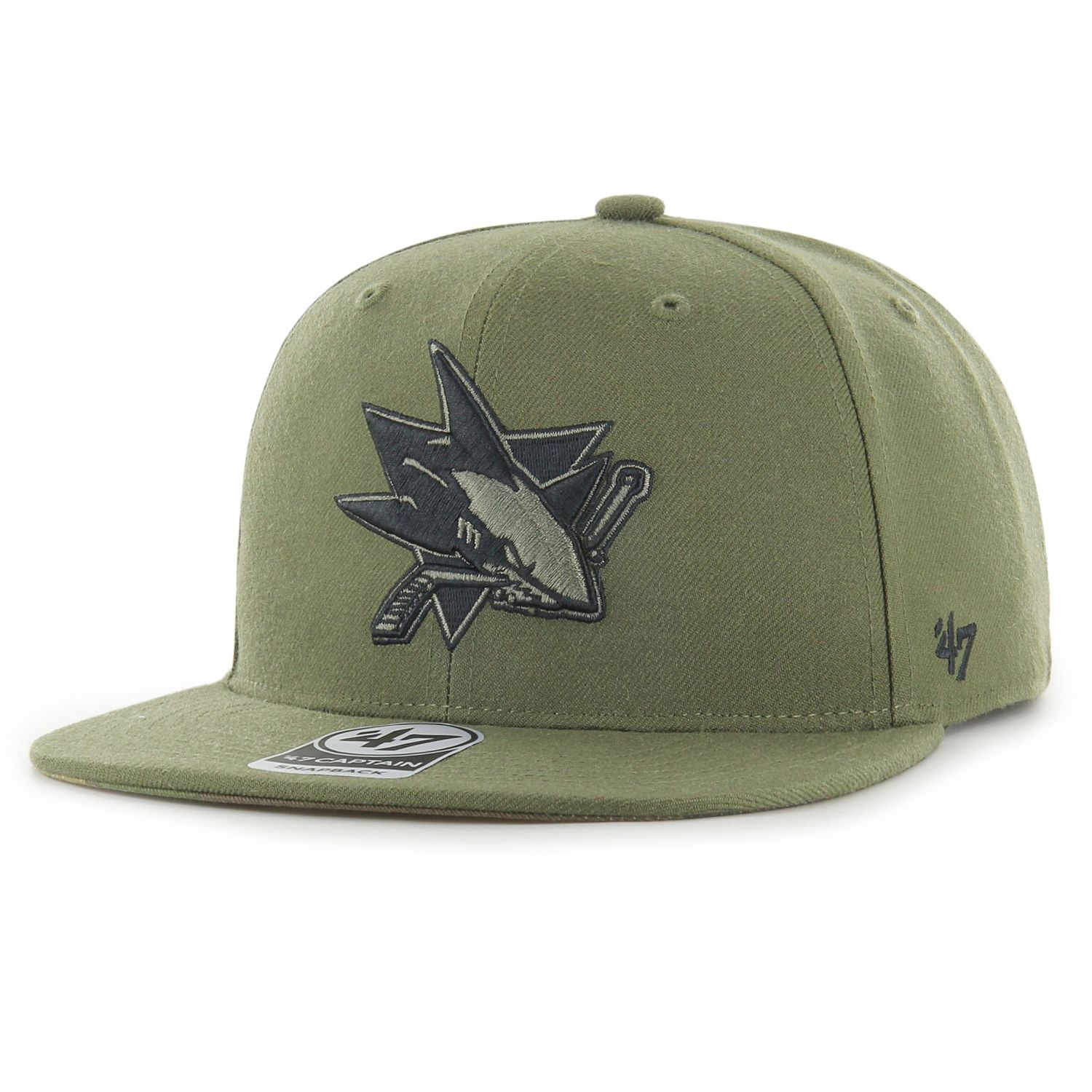 47 Brand Snapback Cap CAPTAIN San Jose Sharks sandalwood