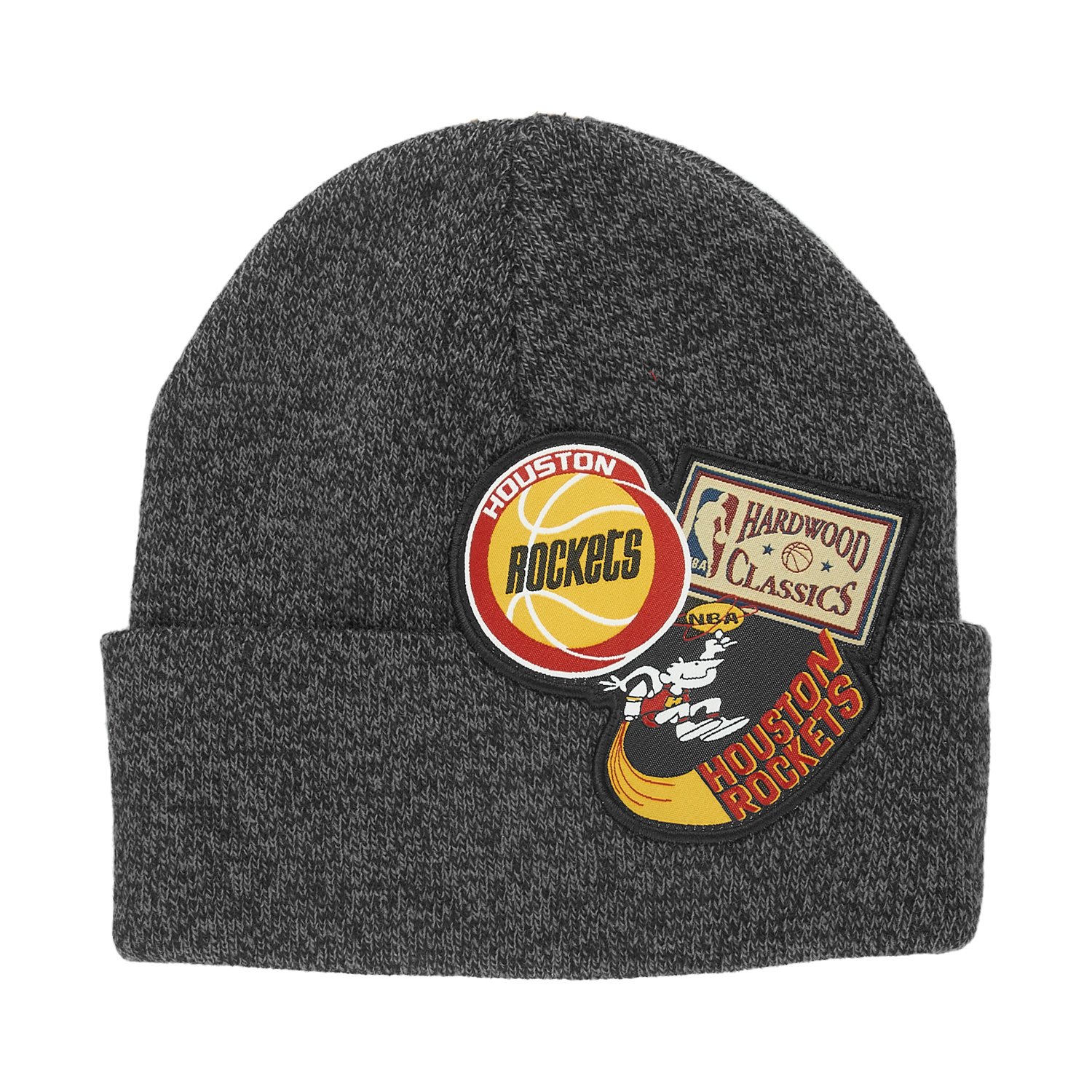 M&N Bonnet d'hiver Beanie - LOGO PATCH Houston Rockets