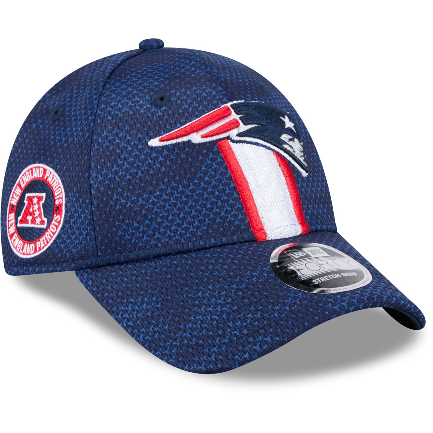 New Era 9Forty Stretch Cap SIDELINE New England Patriots