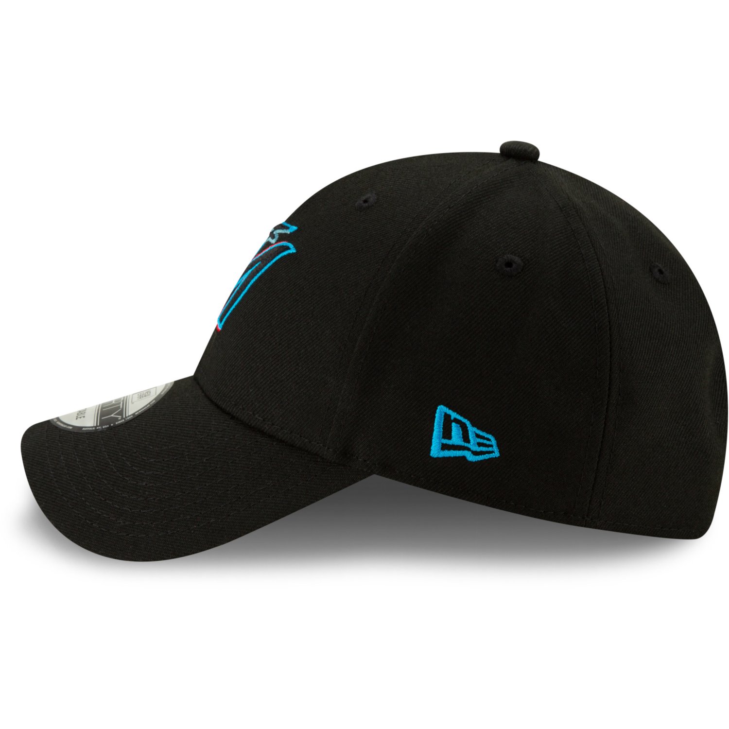 New Era 9Forty Cap - MLB LEAGUE Miami Marlins schwarz