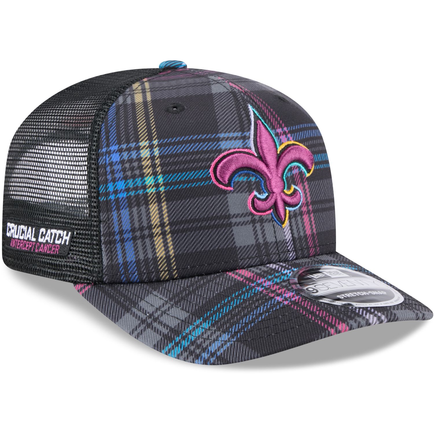 New Era 9Seventy Stretch-Snap Cap CRUCIAL New Orleans Saints