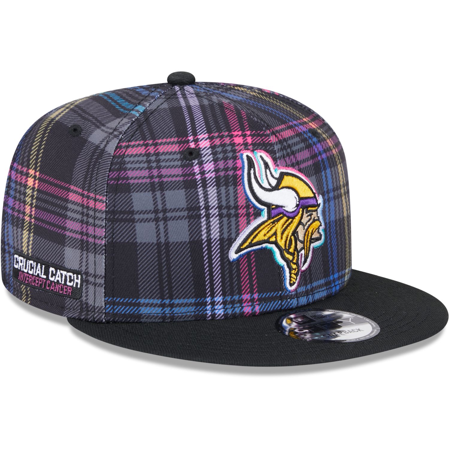 Minnesota Vikings CRUCIAL CATCH New Era 9FIFTY Snapback Cap