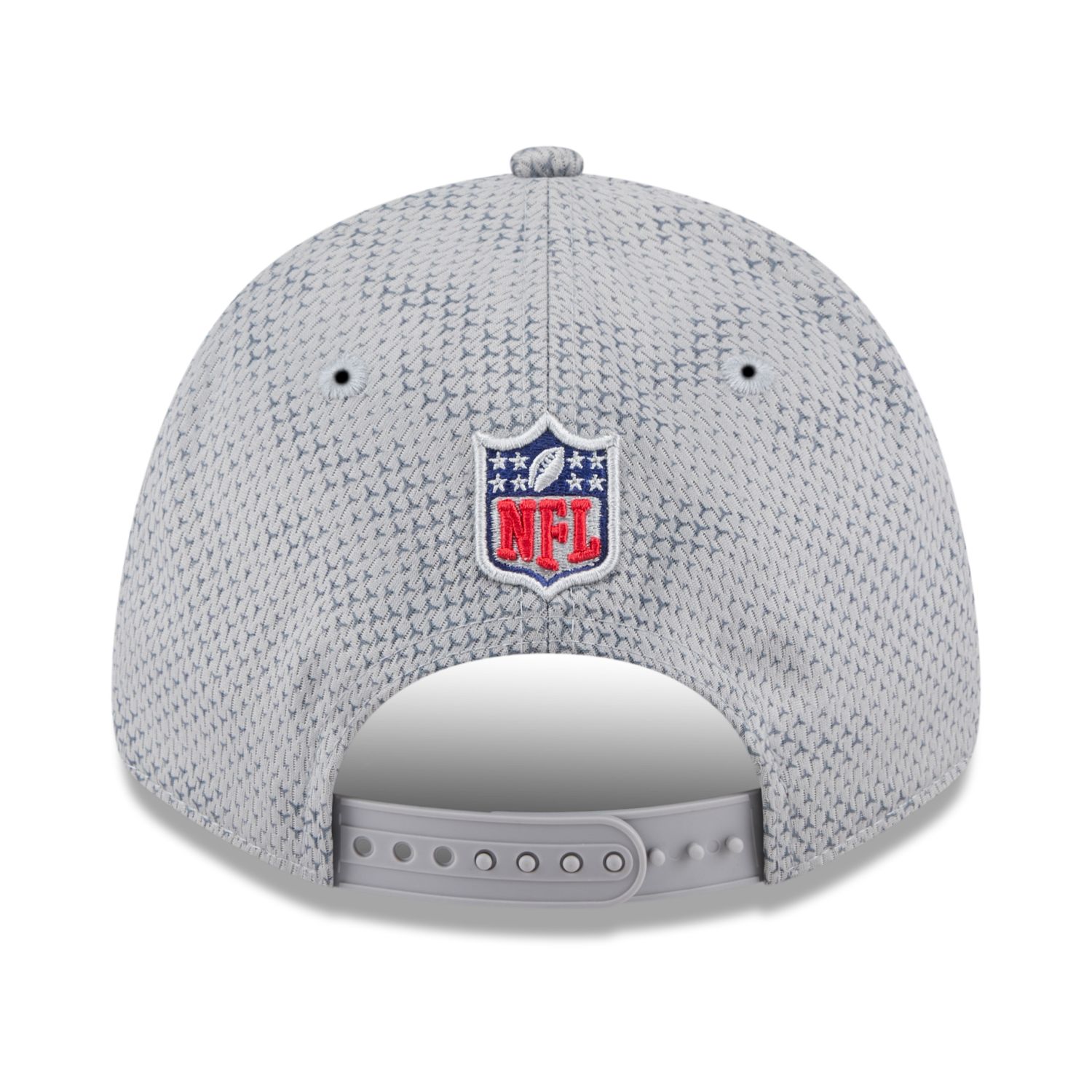 New Era 9Forty Stretch Cap SIDELINE NFL Shield Logo grey