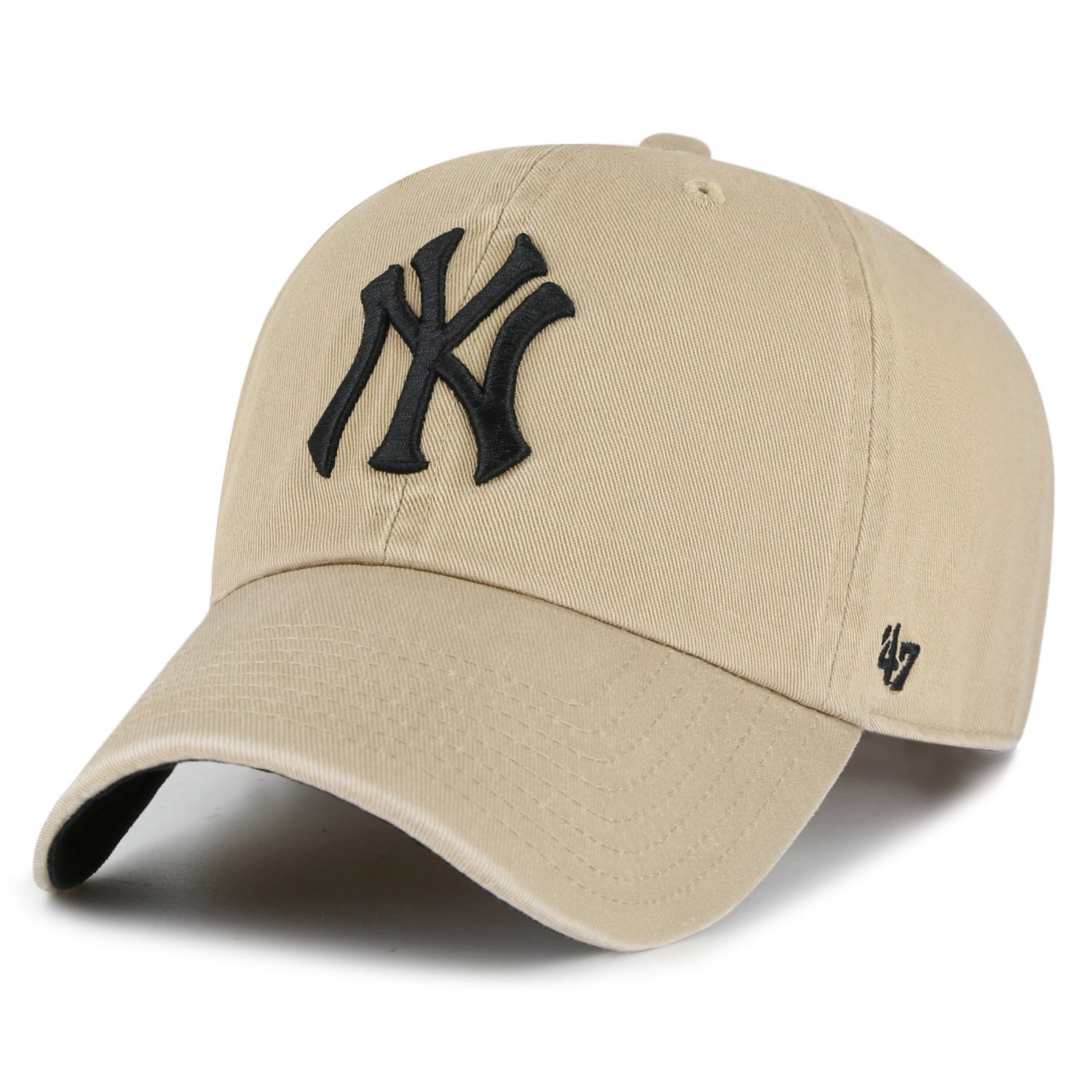 47 Brand Ballpark Cap CLEAN UP New York Yankees khaki beige