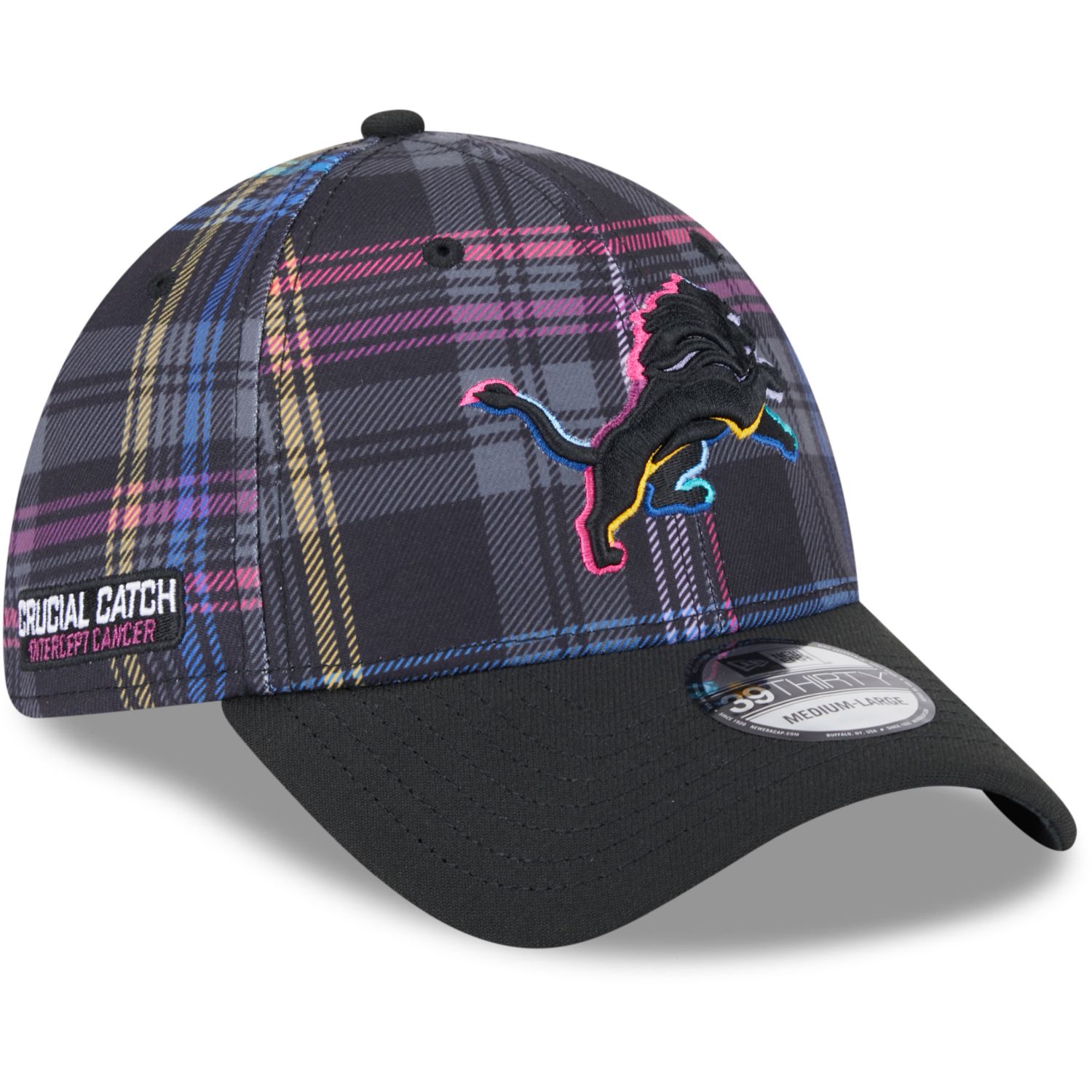 New Era 39Thirty Cap - CRUCIAL CATCH Detroit Lions