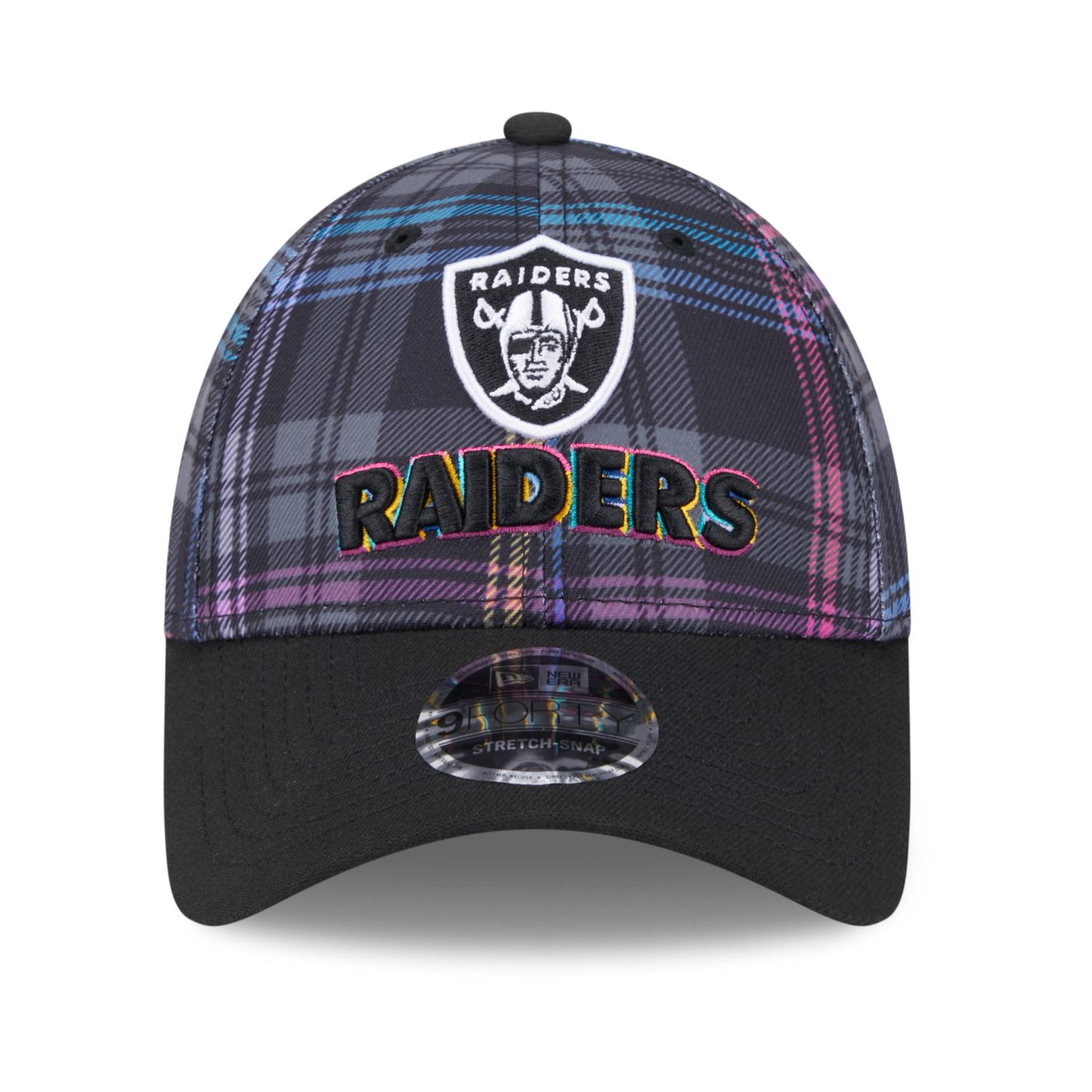 Las Vegas Raiders CRUCIAL CATCH New Era 9FORTY Snapback Cap