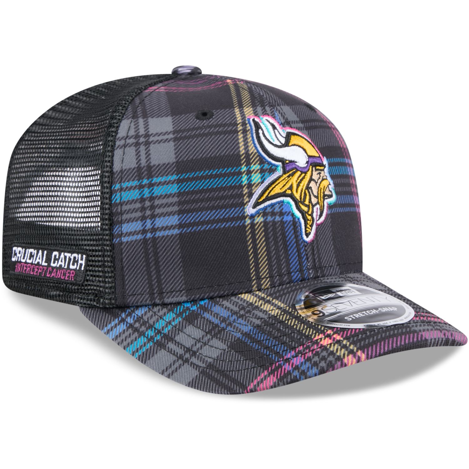 New Era 9Seventy Stretch-Snap Cap CRUCIAL Minnesota Vikings