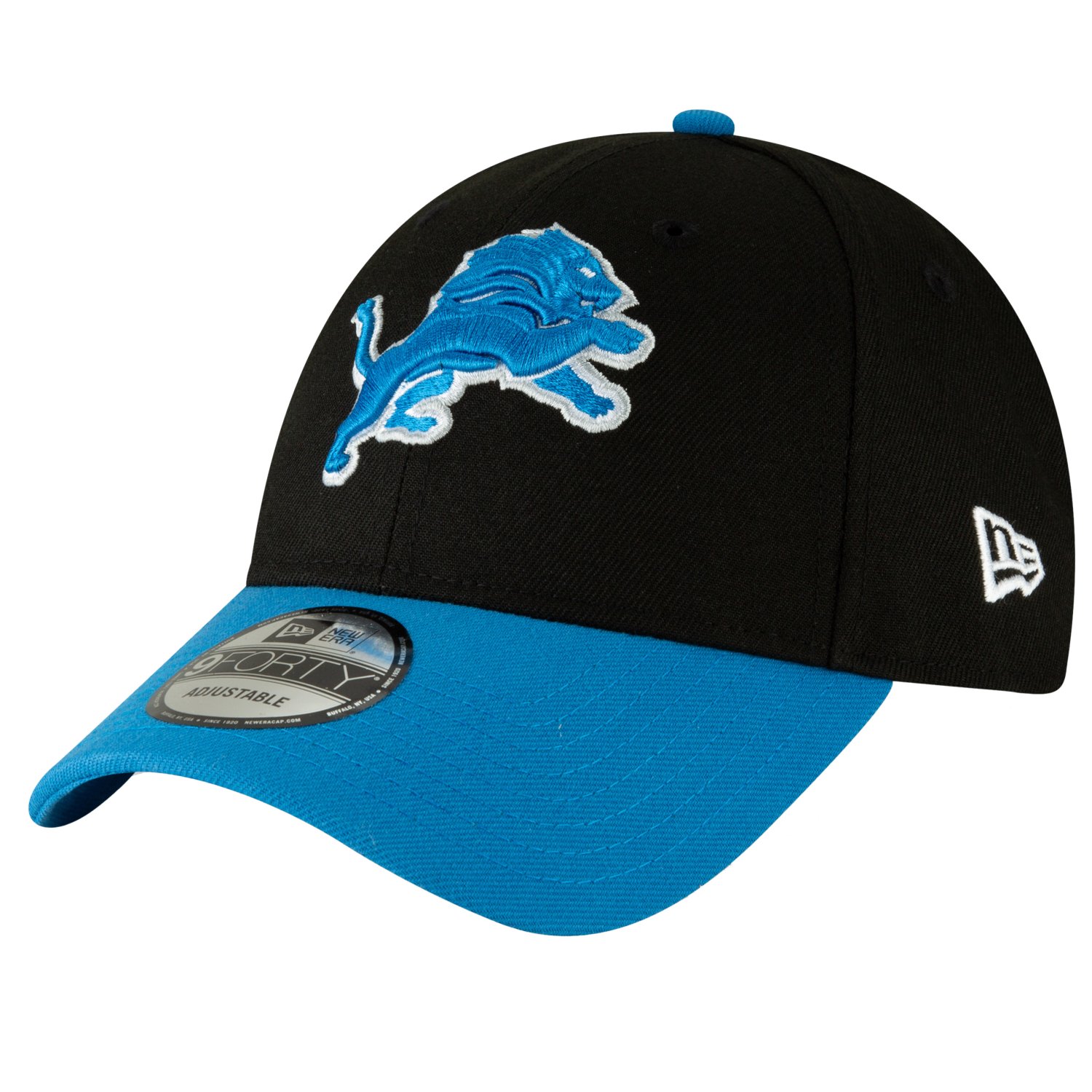 New Era 9Forty Cap - NFL LEAGUE Detroit Lions schwarz