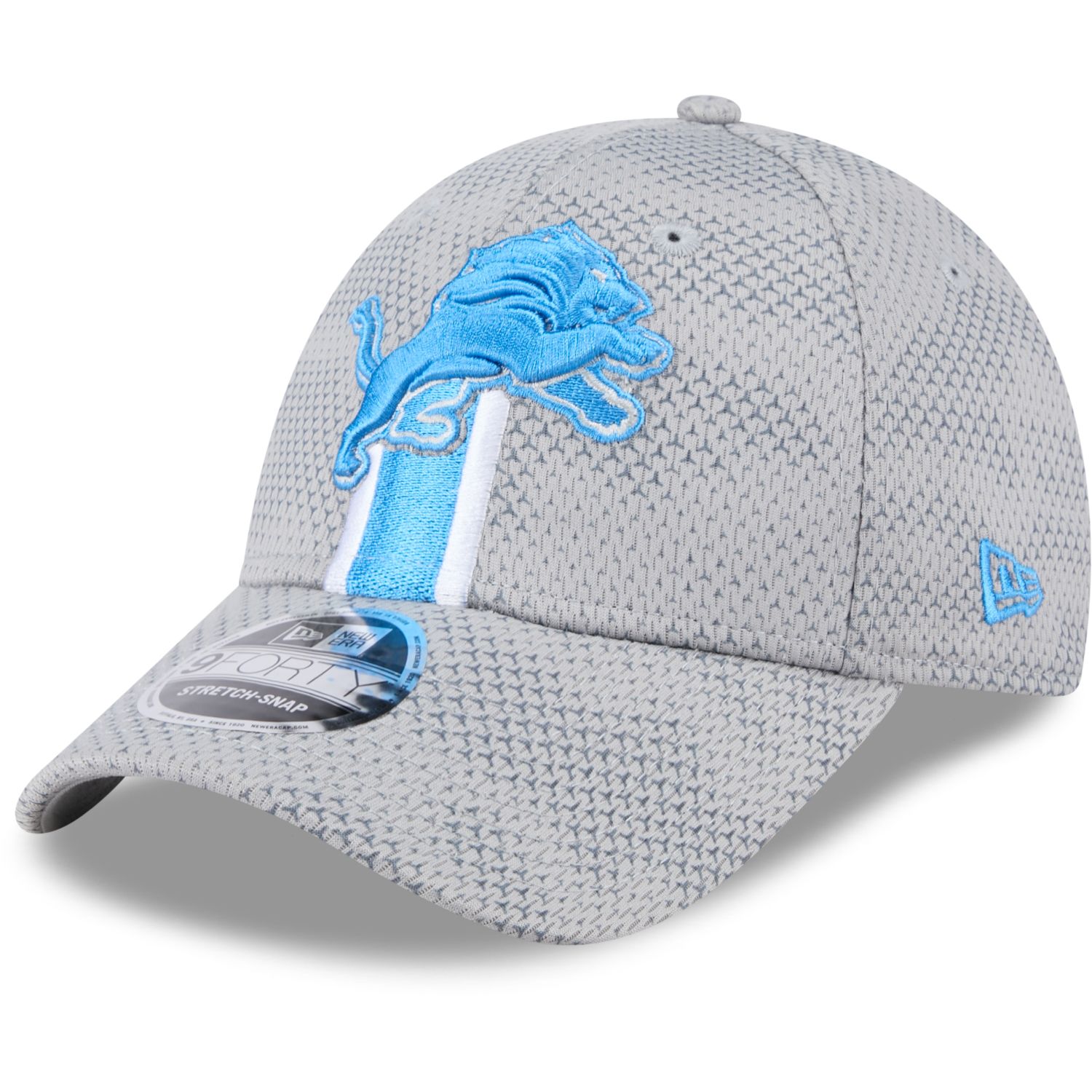 New Era 9Forty Stretch Cap SIDELINE Detroit Lions grey