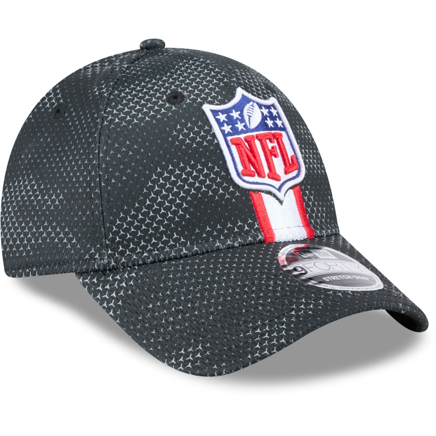 New Era 9Forty Stretch Cap SIDELINE NFL Shield Logo