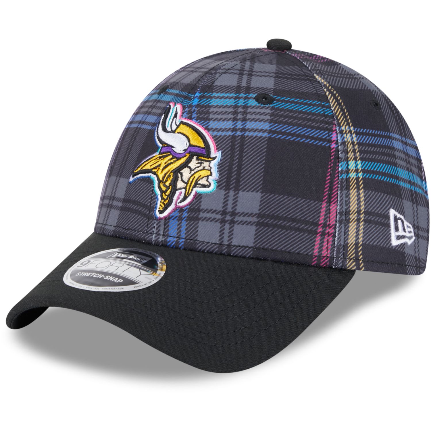 Minnesota Vikings CRUCIAL CATCH New Era 9FORTY Snapback Cap