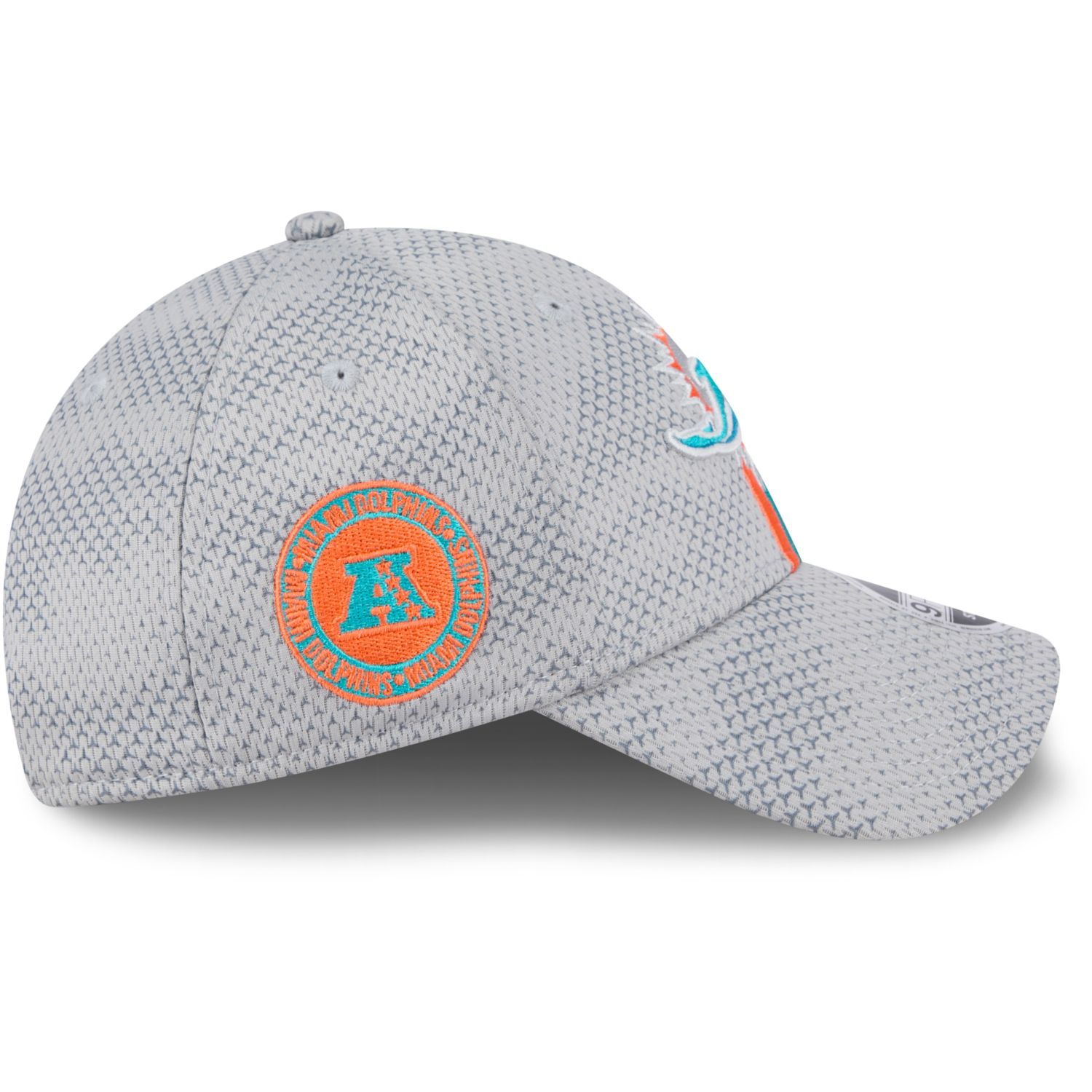 New Era 9Forty Stretch Cap SIDELINE Miami Dolphins grey