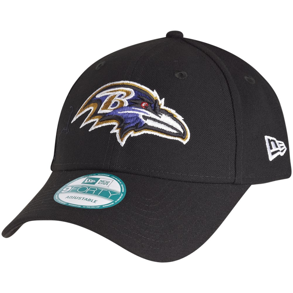 New Era 9Forty Cap - NFL LEAGUE Baltimore Ravens schwarz