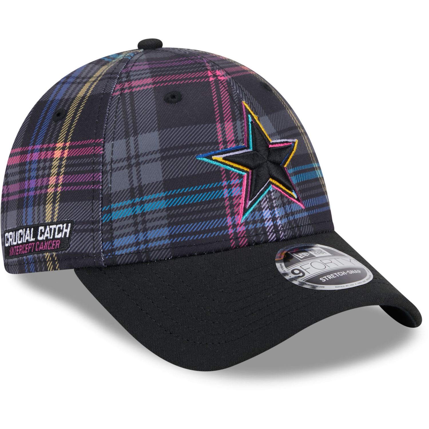 Dallas Cowboys CRUCIAL CATCH New Era 9FORTY Snapback Cap