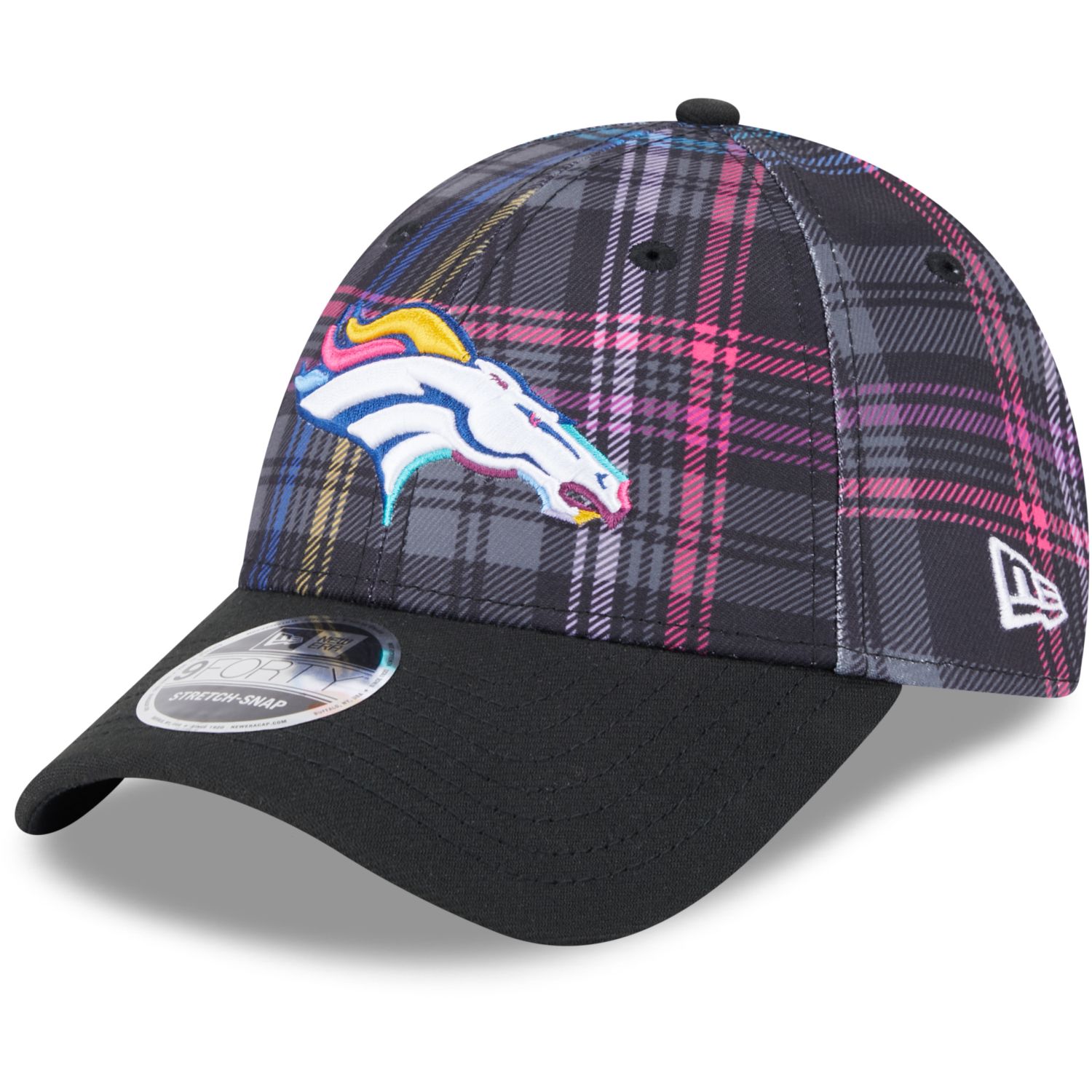 Denver Broncos CRUCIAL CATCH New Era 9FORTY Snapback Cap