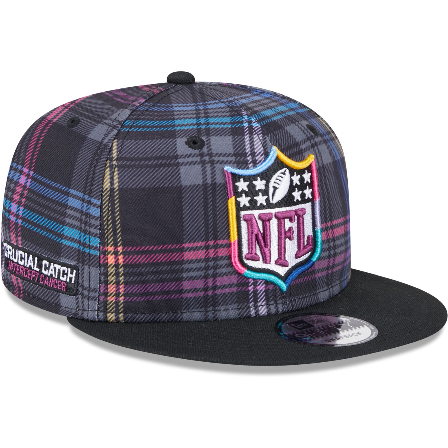 NFL Shield Logo CRUCIAL CATCH New Era 9FIFTY Snapback Cap