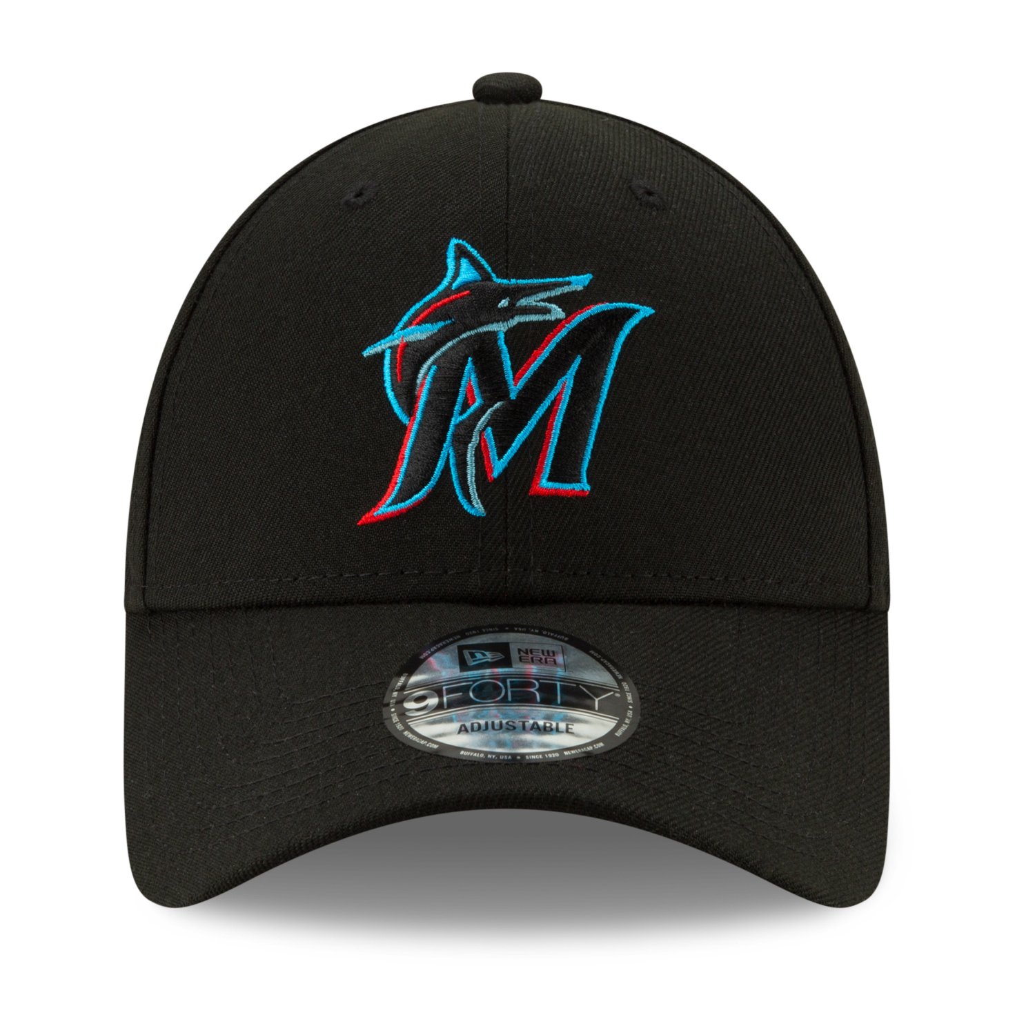 New Era 9Forty Cap - MLB LEAGUE Miami Marlins schwarz