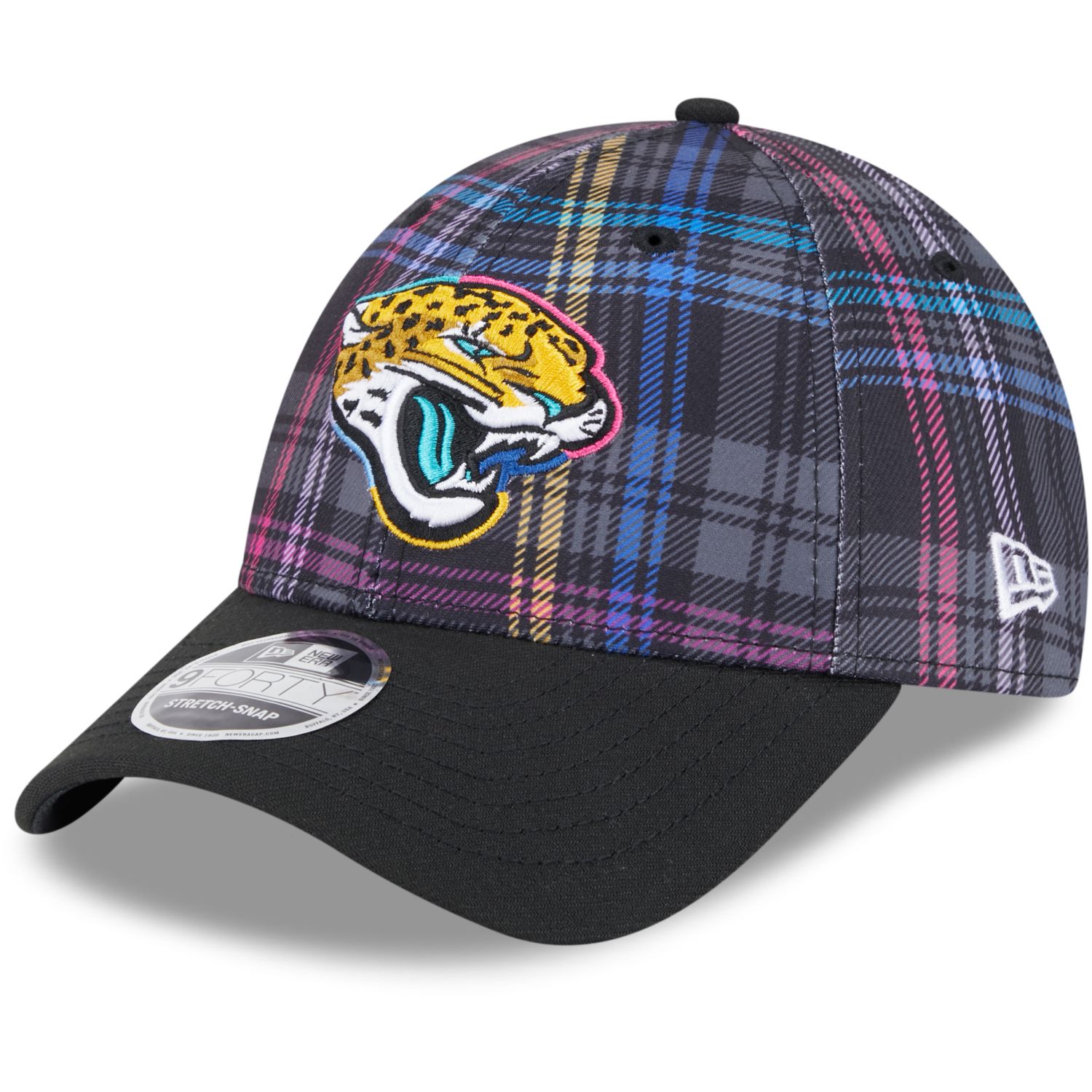 Jacksonville Jaguars CRUCIAL CATCH New Era 9FORTY Snap Cap