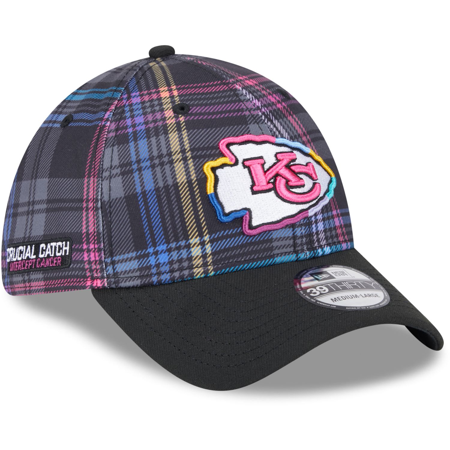 New Era 39Thirty Cap - CRUCIAL CATCH Kansas City Chiefs