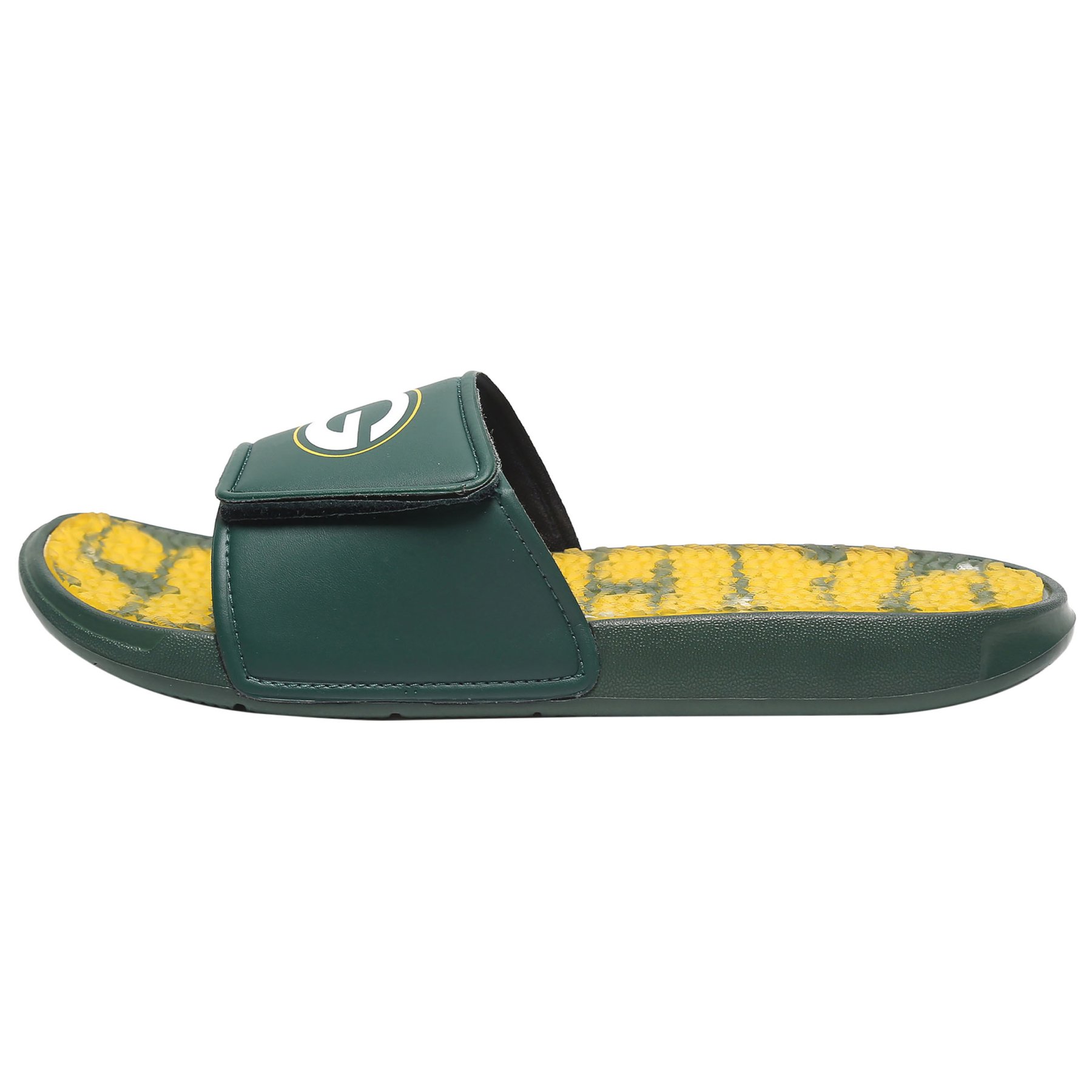 Green Bay Packers NFL GEL Sport Shower Sandal Slides