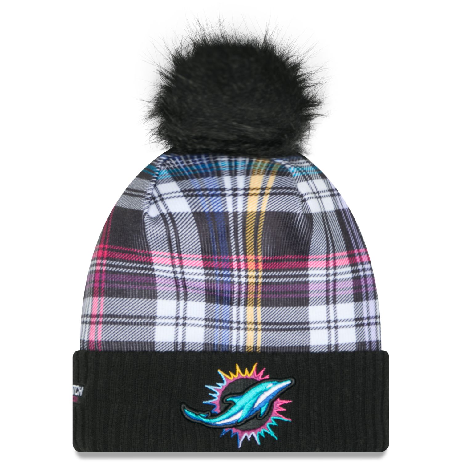 New Era Damen Winter Mütze CRUCIAL CATCH Miami Dolphins