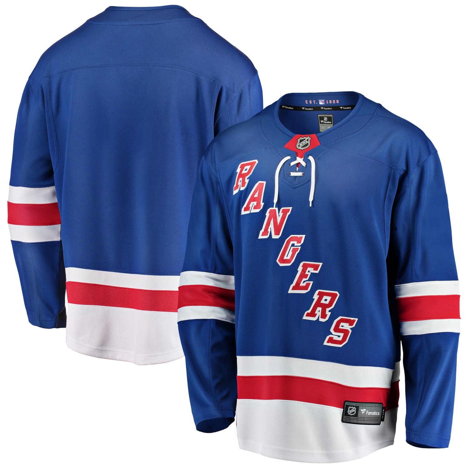 New York Rangers Home Breakaway NHL Mesh Jersey