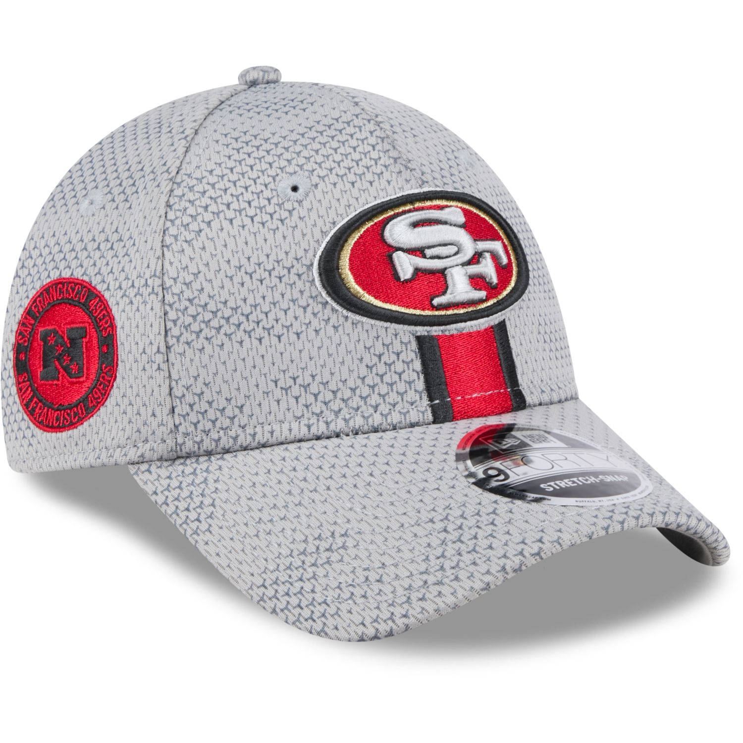 New Era 9Forty Stretch Cap SIDELINE San Francisco 49ers grey