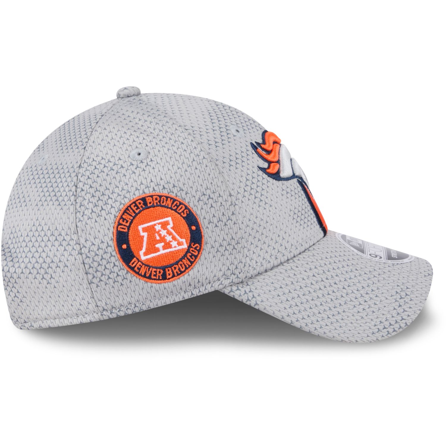 New Era 9Forty Stretch Cap SIDELINE Denver Broncos grey