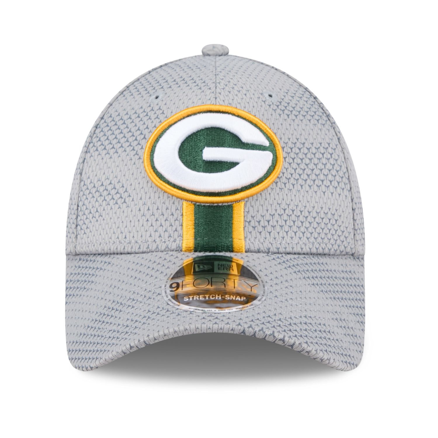 New Era 9Forty Stretch Cap SIDELINE Green Bay Packers grey