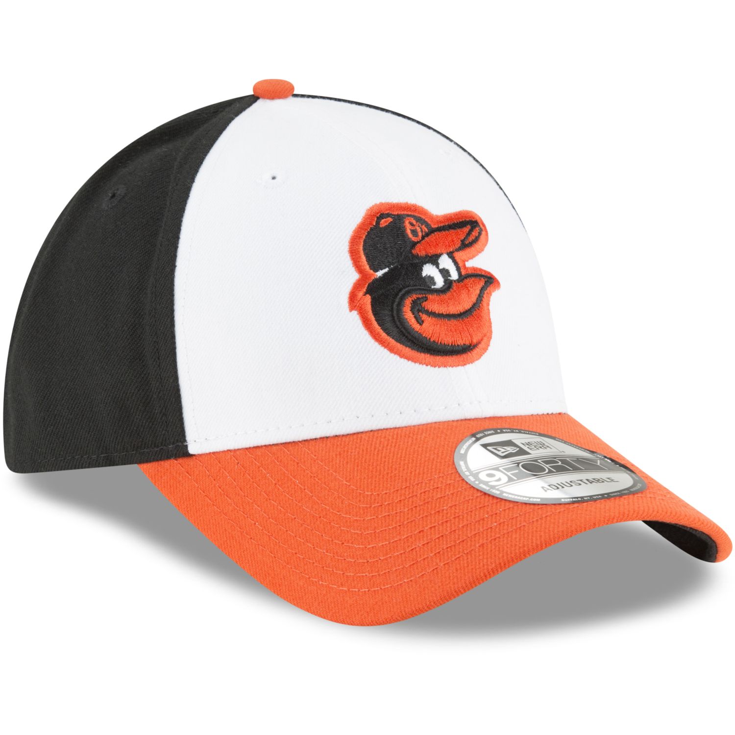 New Era 9Forty Cap - MLB LEAGUE Baltimore Orioles weiß