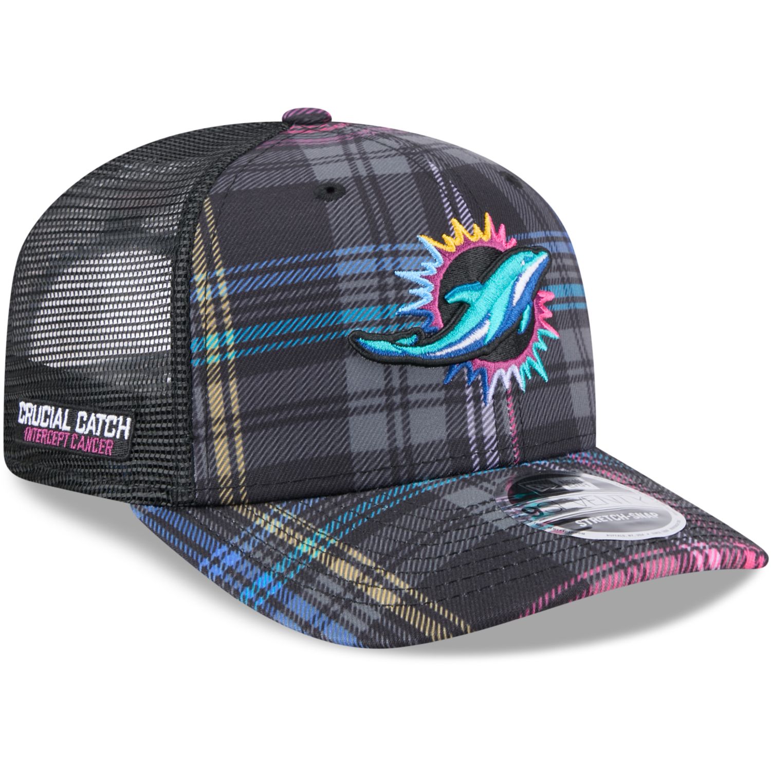 New Era 9Seventy Stretch-Snap Cap CRUCIAL Miami Dolphins