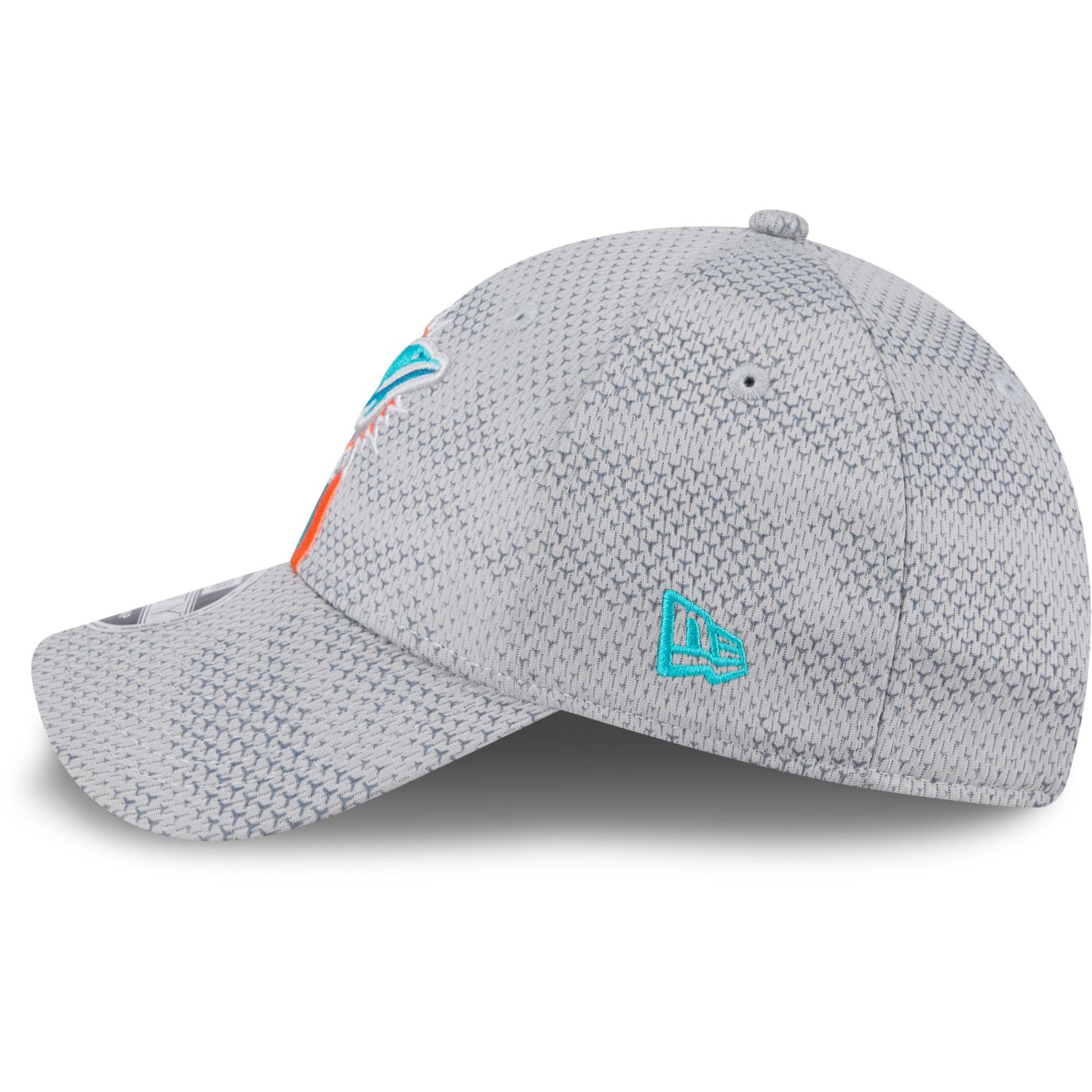 New Era 9Forty Stretch Cap SIDELINE Miami Dolphins grey