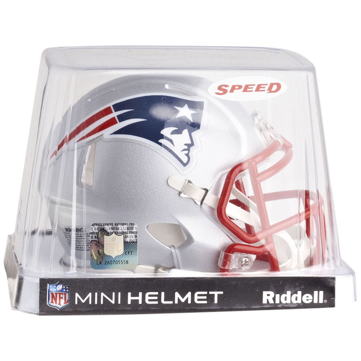 Riddell Mini Football Helmet - NFL Speed New England Patriot