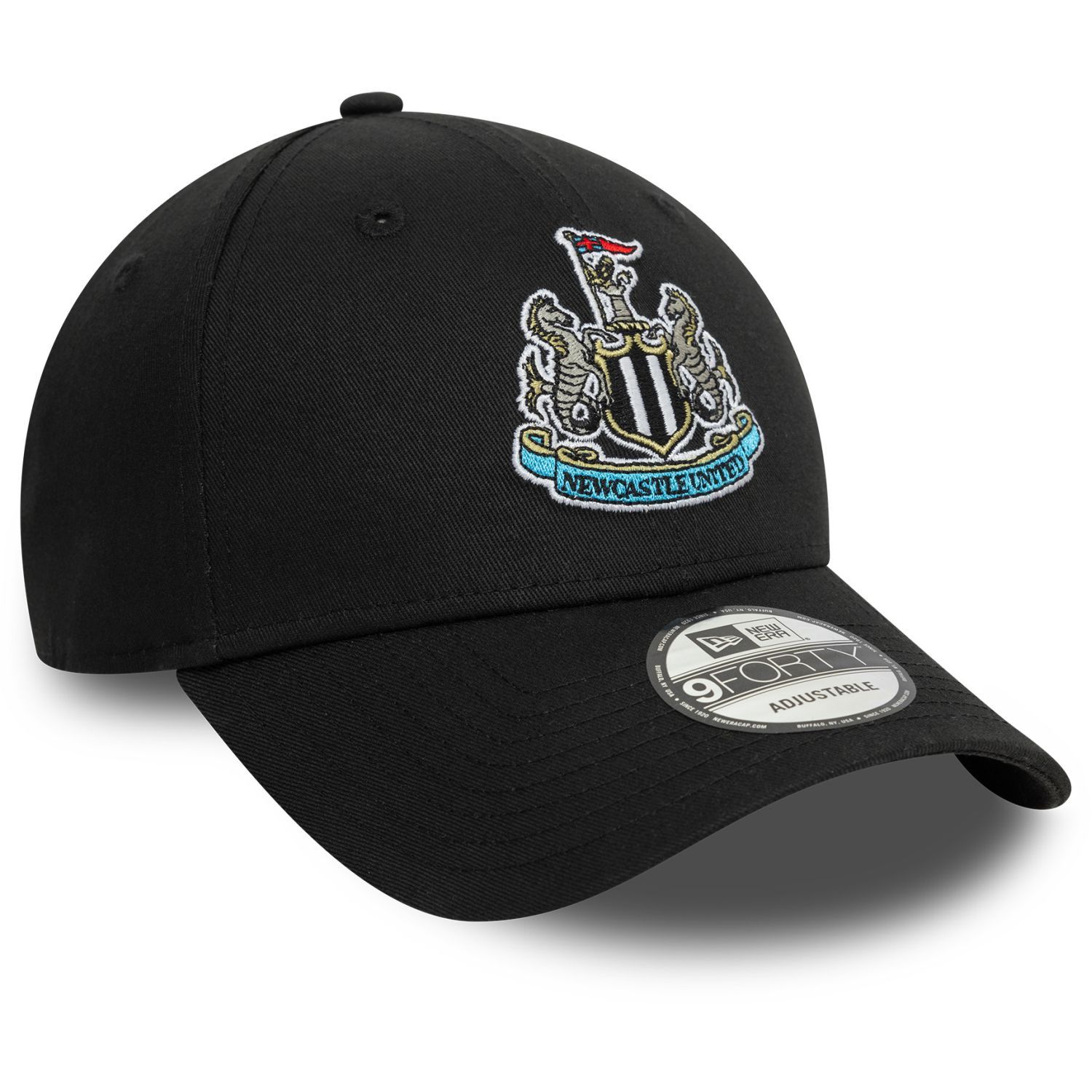 New Era 9Forty Adjustable Cap - Newcastle United schwarz