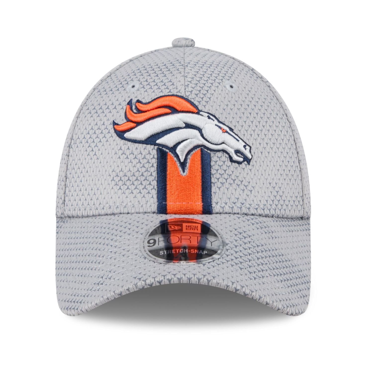 New Era 9Forty Stretch Cap SIDELINE Denver Broncos grey