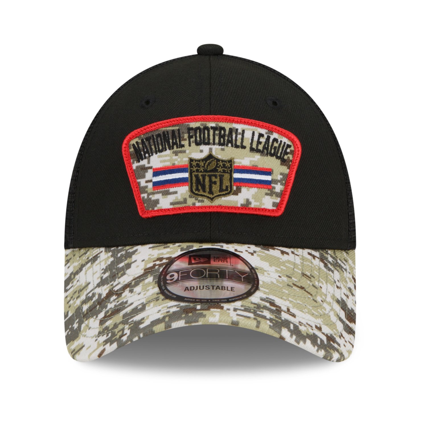 New Era 9Forty Trucker Cap Salute to Service NFL SHIELD Logo