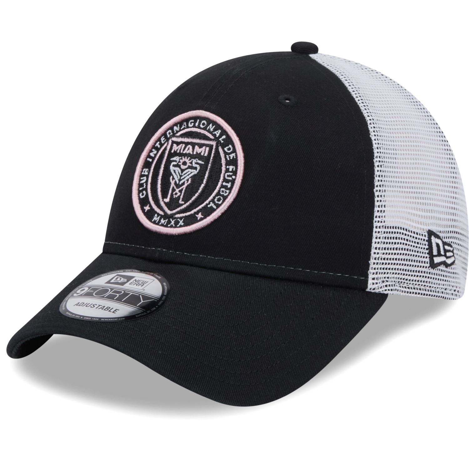 New Era 9Forty Trucker Cap - MLS Inter Miami schwarz