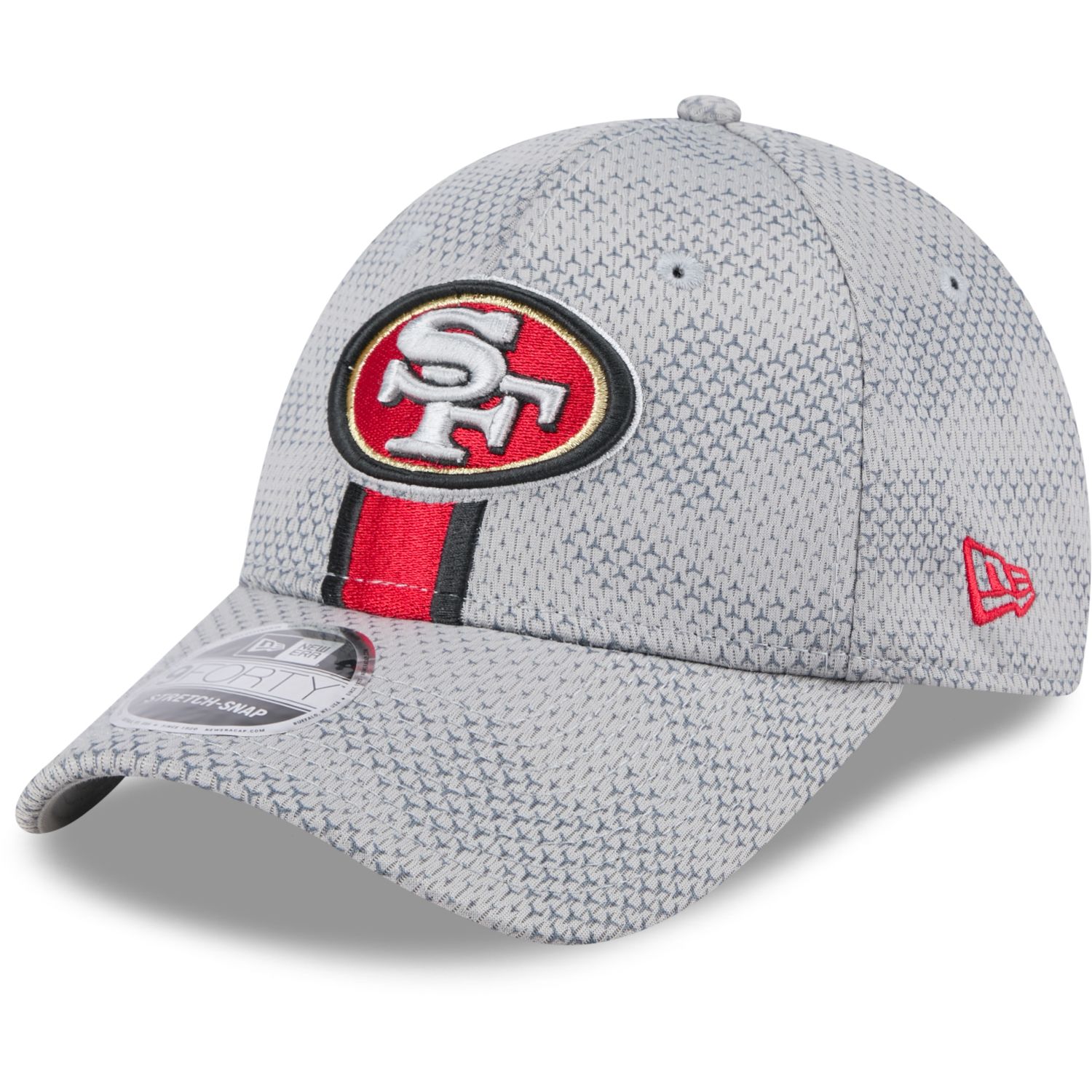 New Era 9Forty Stretch Cap SIDELINE San Francisco 49ers grey