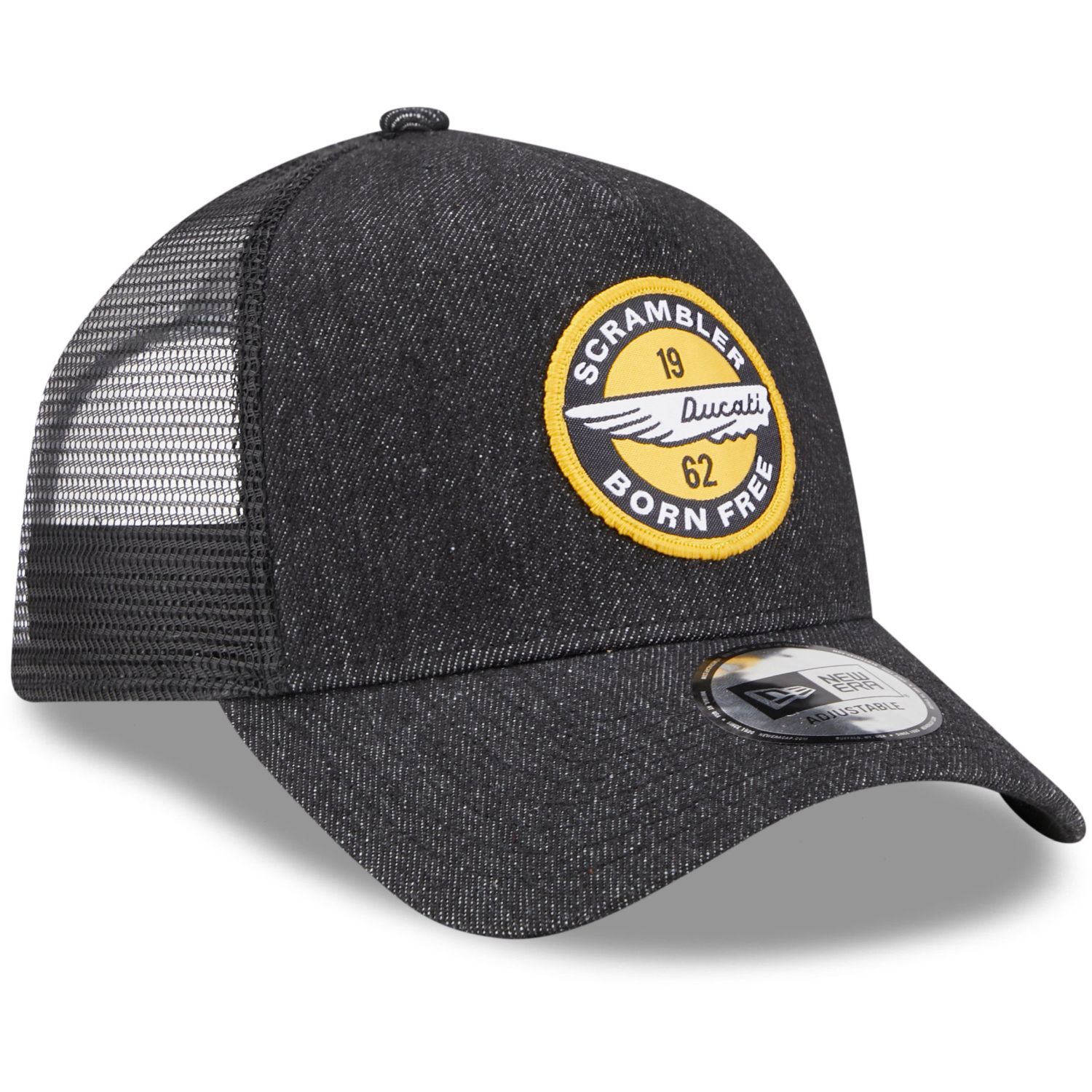 New Era A-Frame Trucker Cap - DENIM Ducati Motors