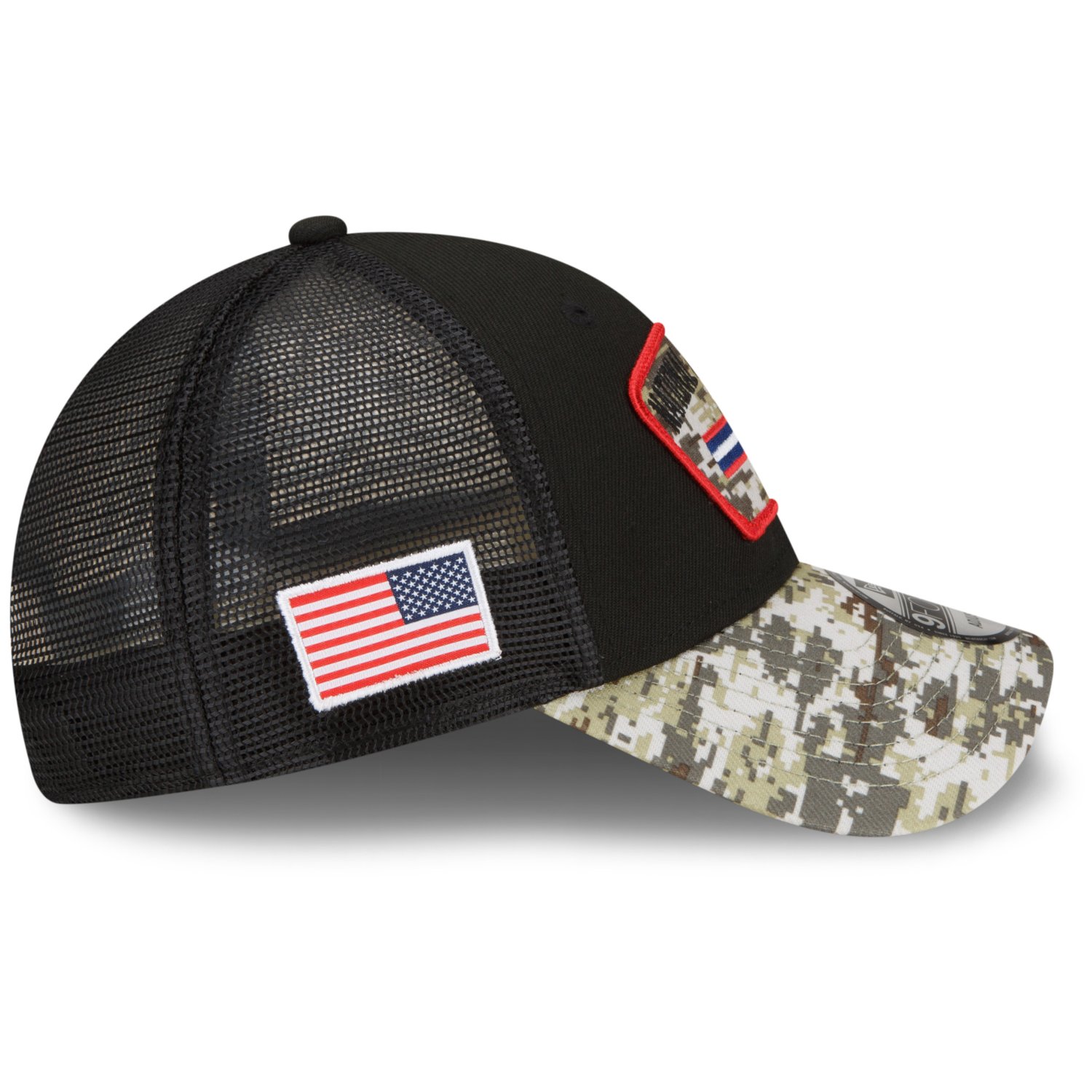 New Era 9Forty Trucker Cap Salute to Service NFL SHIELD Logo