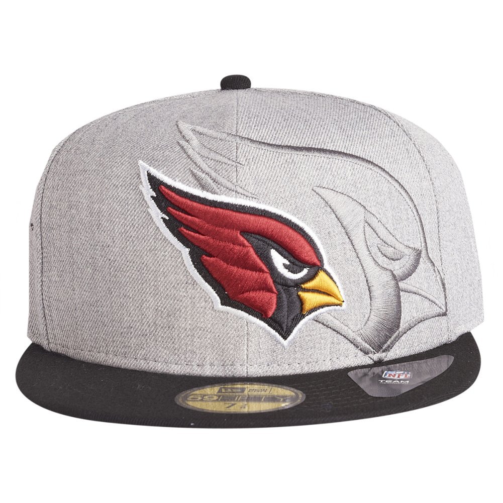 New Era 59Fifty Cap - SCREENING NFL Arizona Cardinals grau