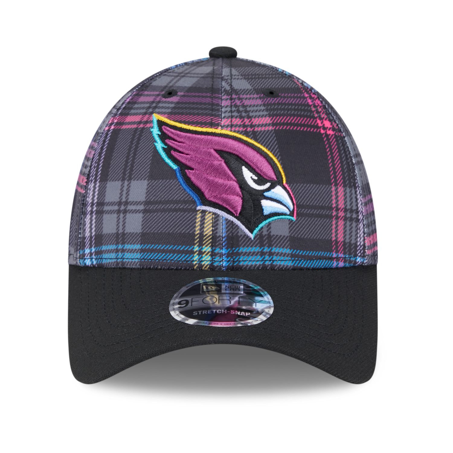 Arizona Cardinals CRUCIAL CATCH New Era 9FORTY Snapback Cap