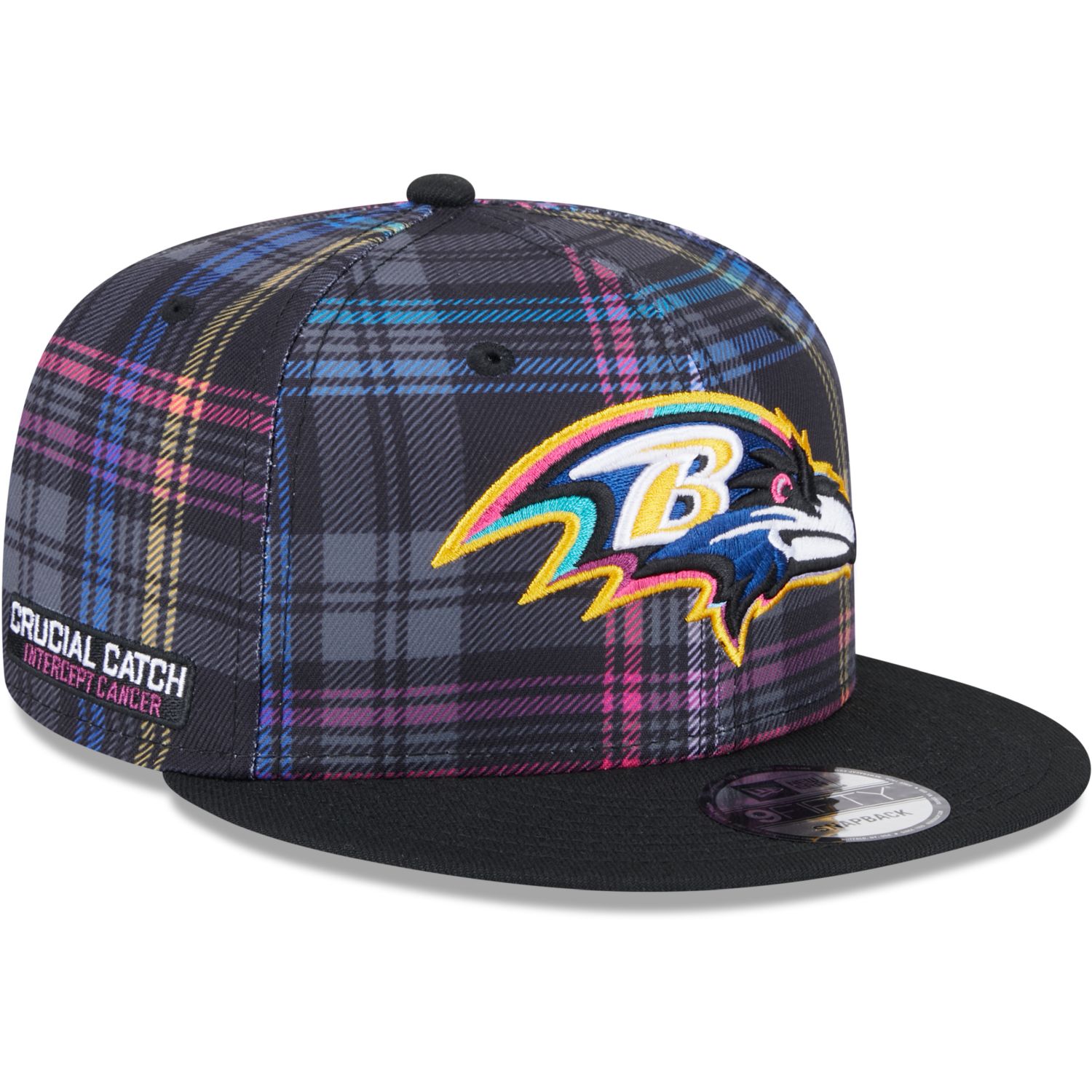 Baltimore Ravens CRUCIAL CATCH New Era 9FIFTY Snapback Cap