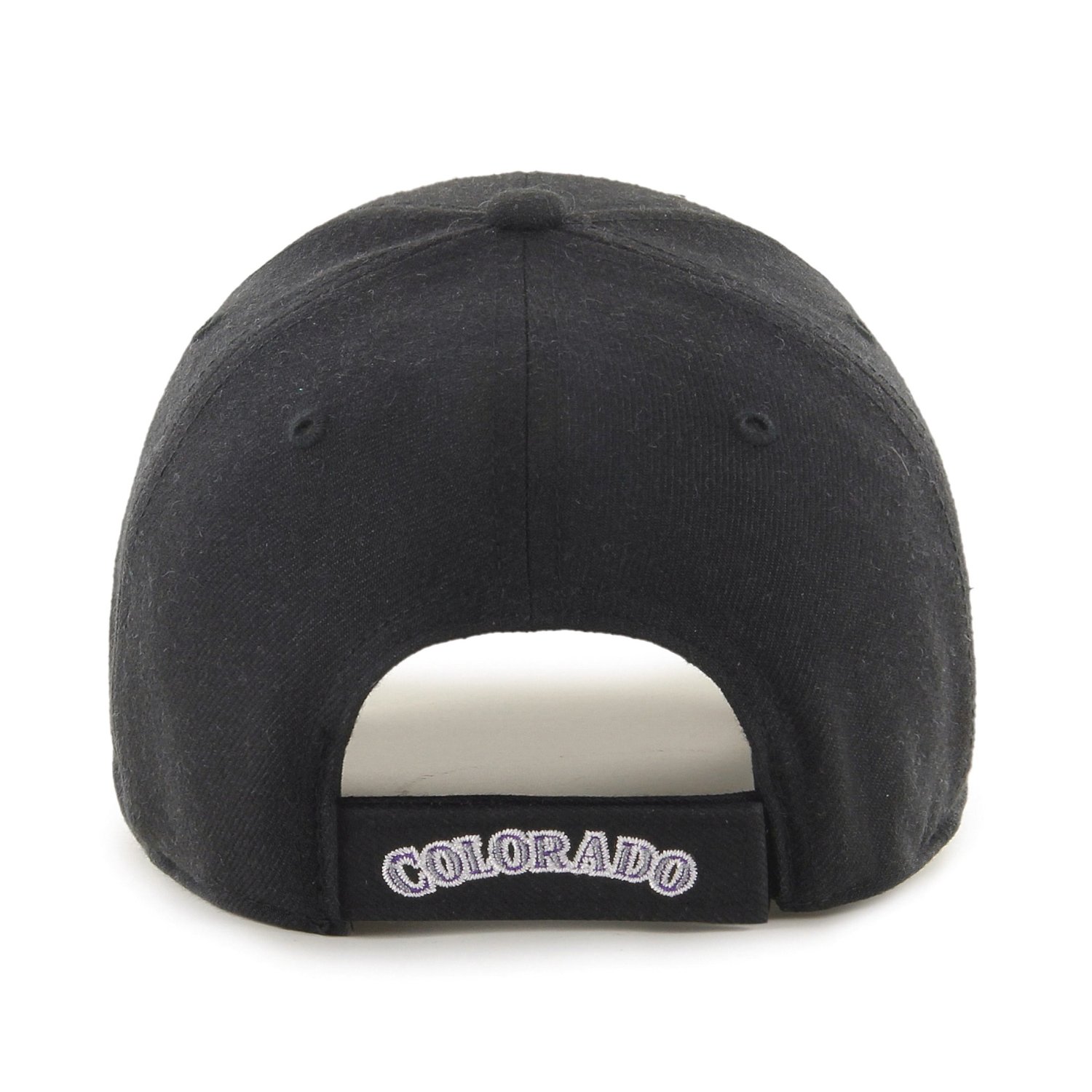 47 Brand Relaxed Fit Cap - MLB Colorado Rockies schwarz