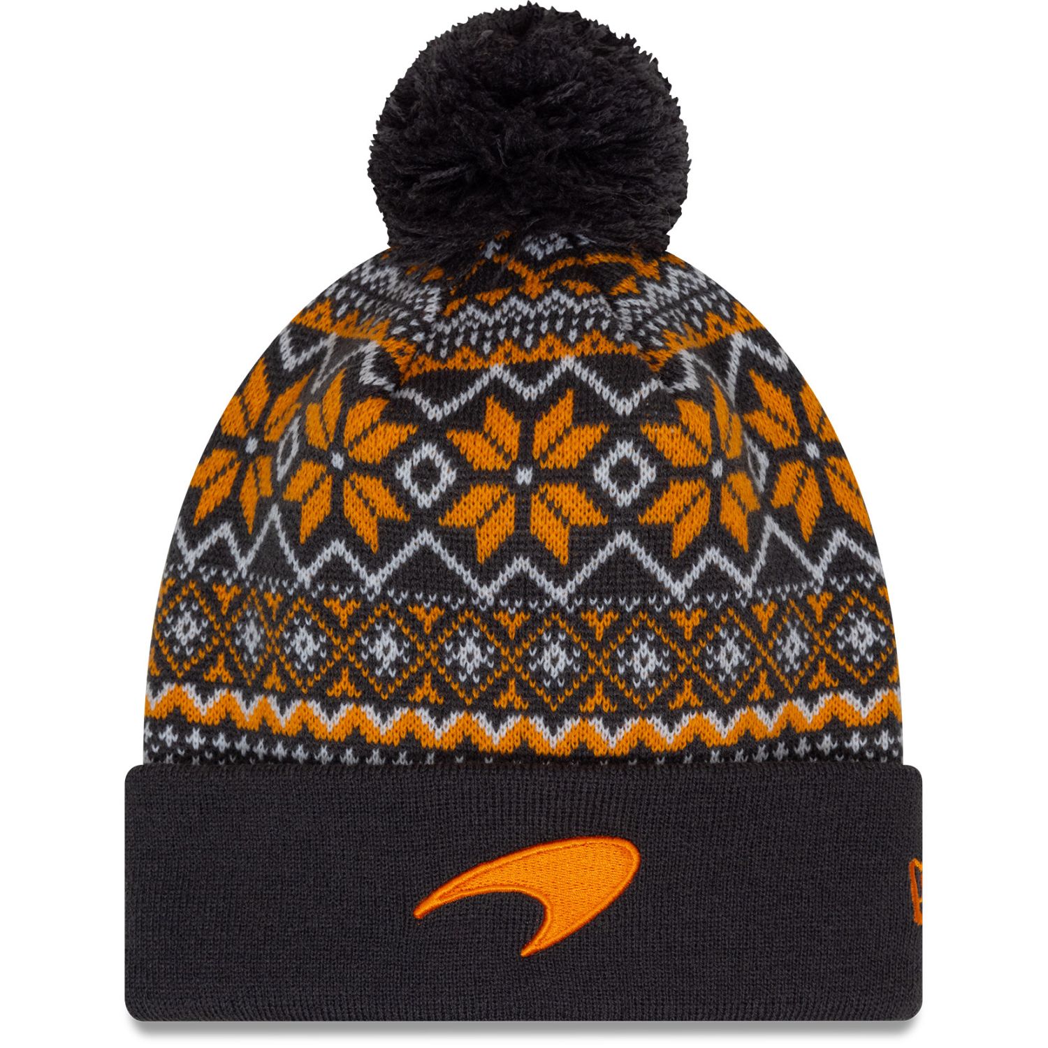 New Era Wintermütze Bommel Beanie - XMAS McLaren Racing