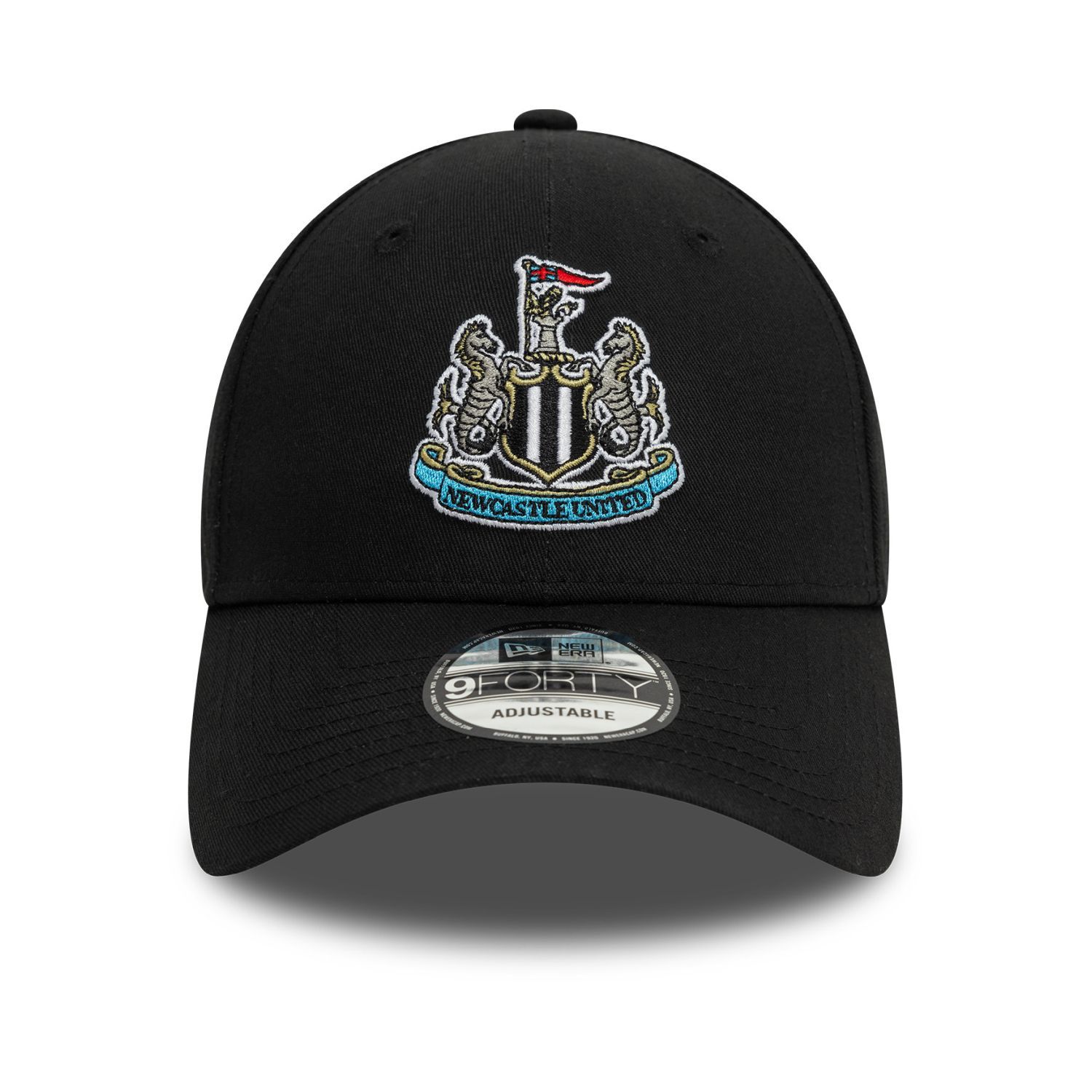 New Era 9Forty Adjustable Cap - Newcastle United schwarz